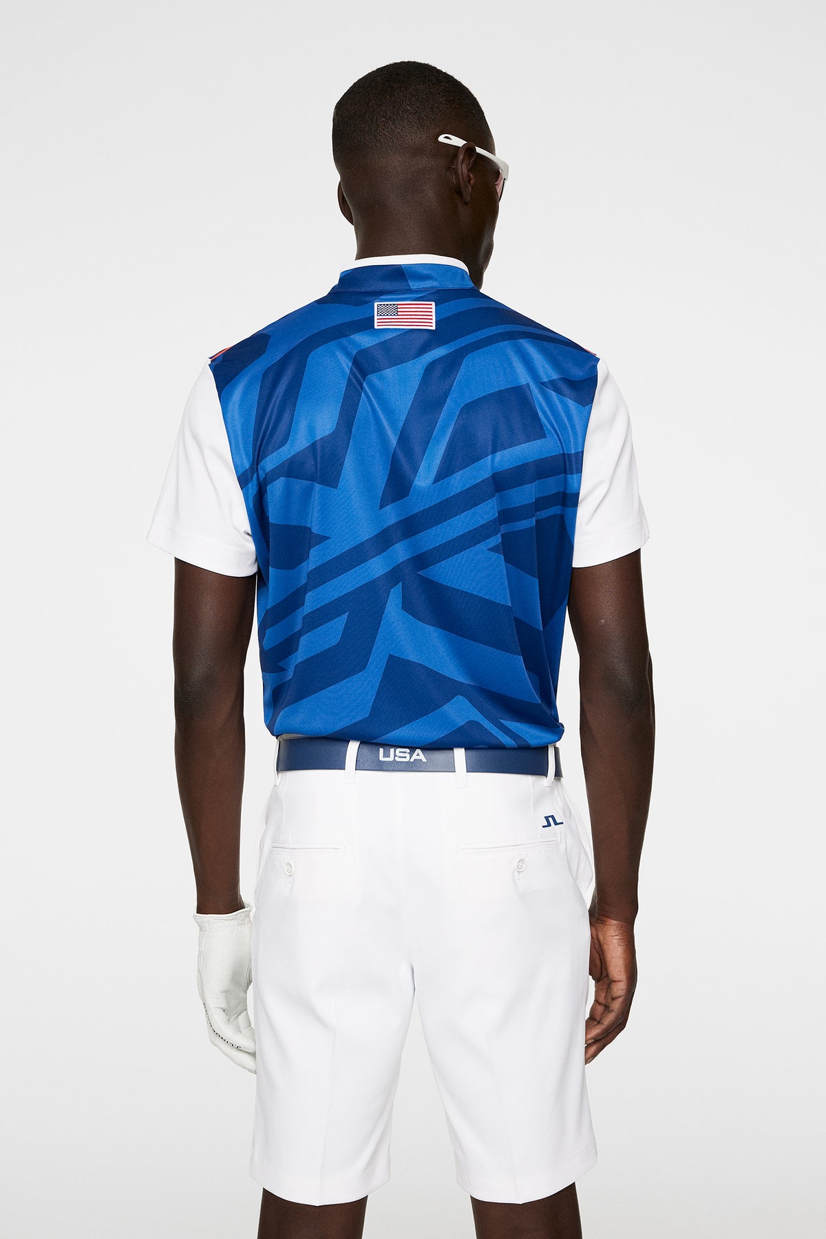 Fabien Mockneck Polo in US Golf Blue by J.Lindeberg