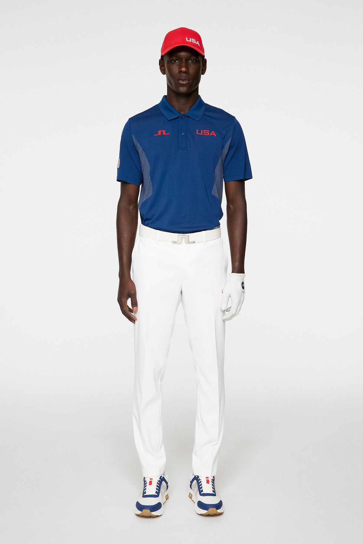 Arnaud Seamless Polo in Estate Blue by J.Lindeberg