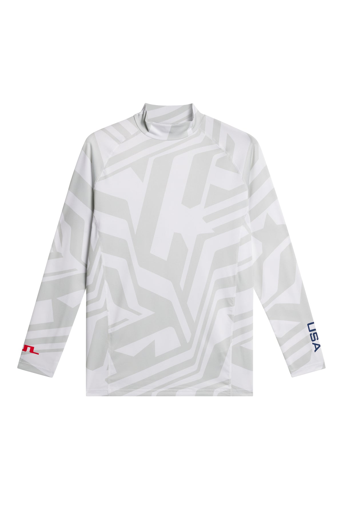 Rene print Baselayer in US Golf White by J.Lindeberg