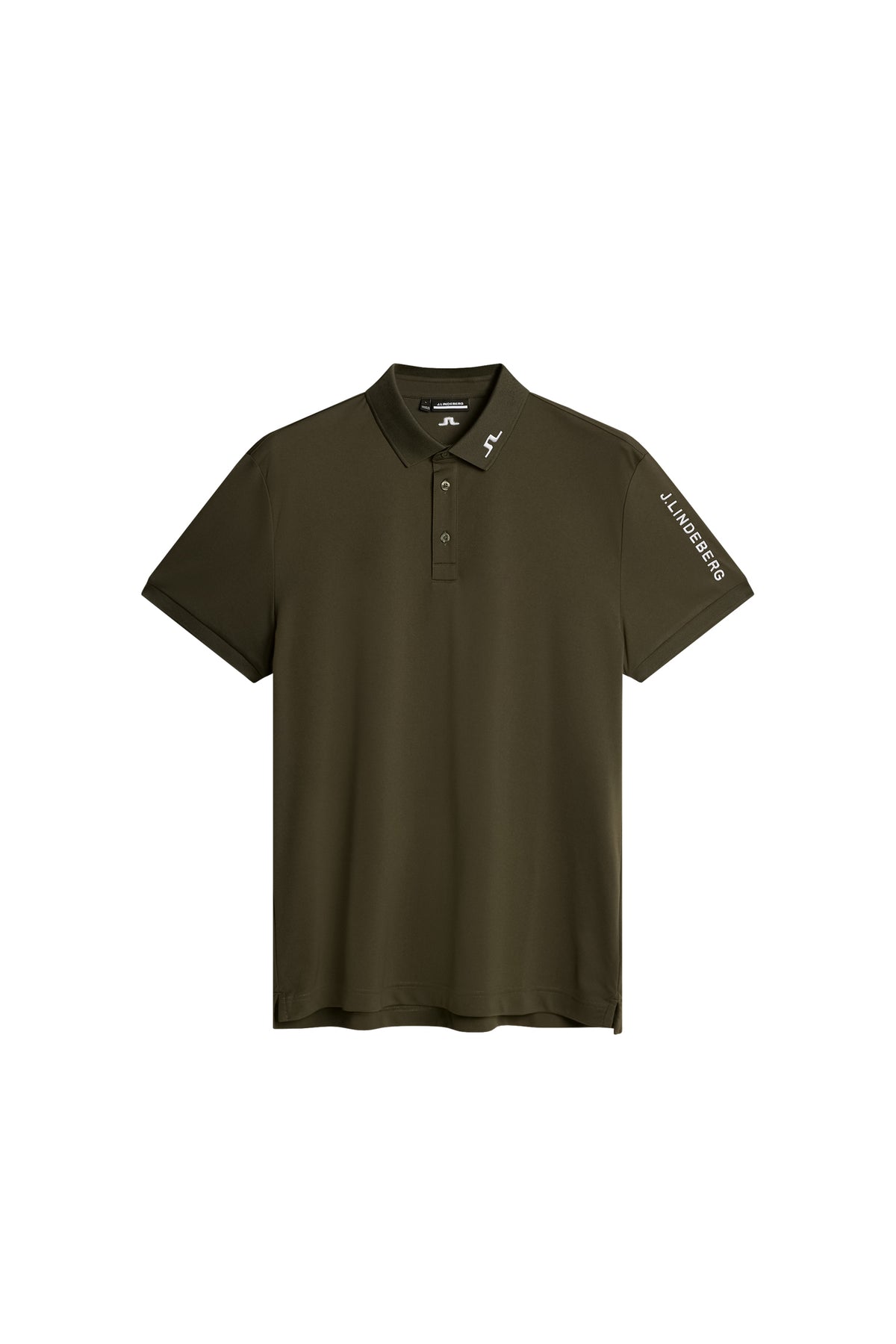 Tour Tech Polo in Forest Green by J.Lindeberg