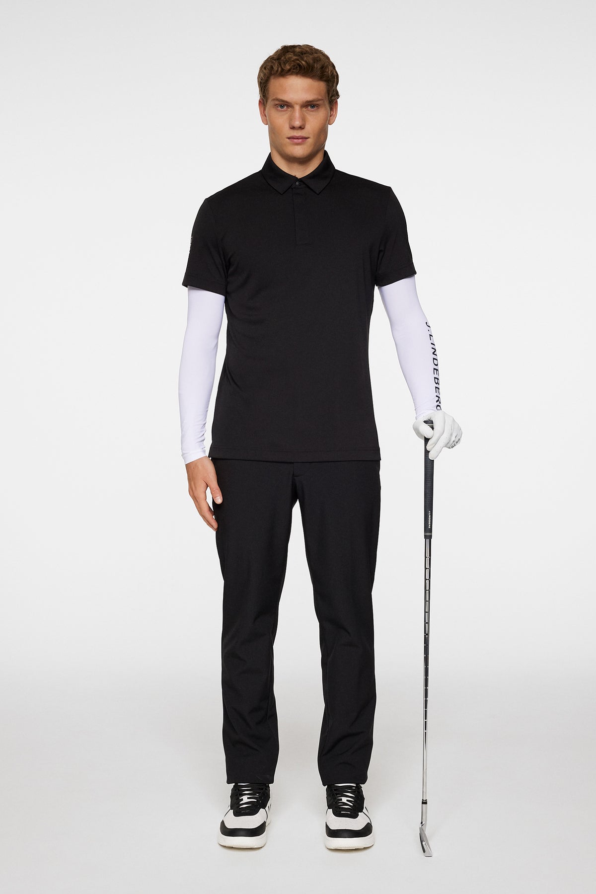 Dex Polo in Black by J.Lindeberg