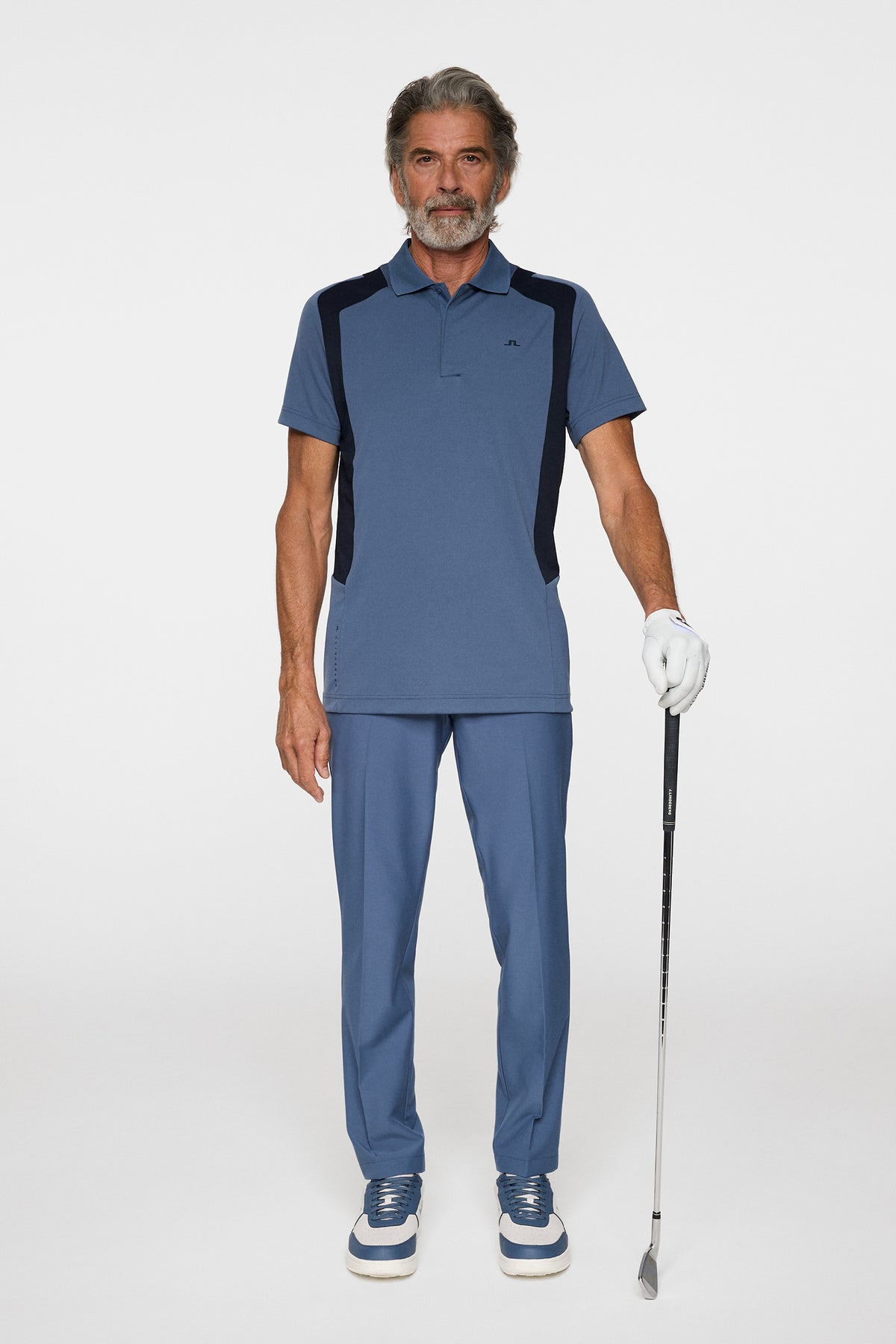 Legacy Polo in Vintage Indigo by J.Lindeberg