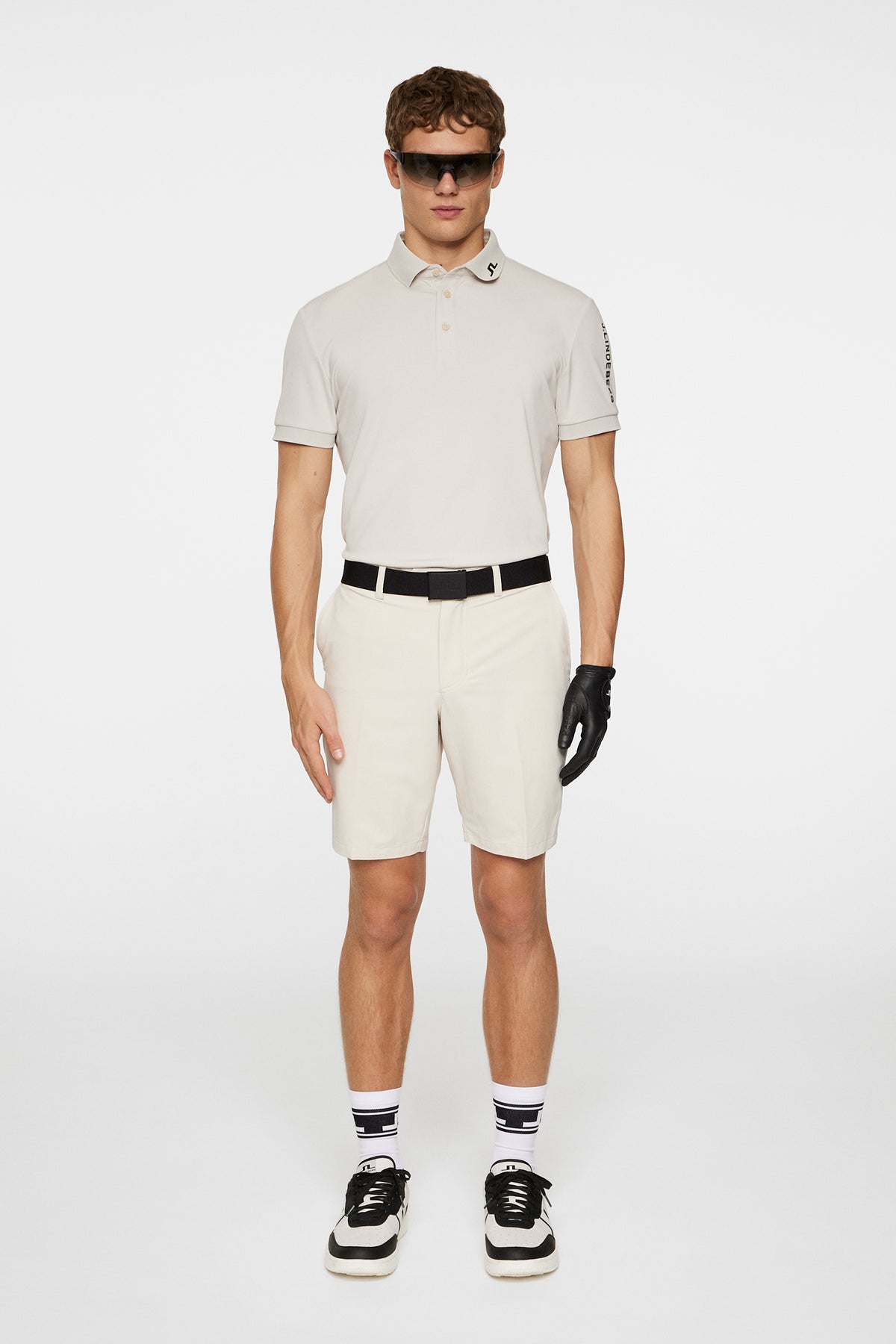 Tour Tech Polo in Moonbeam by J.Lindeberg