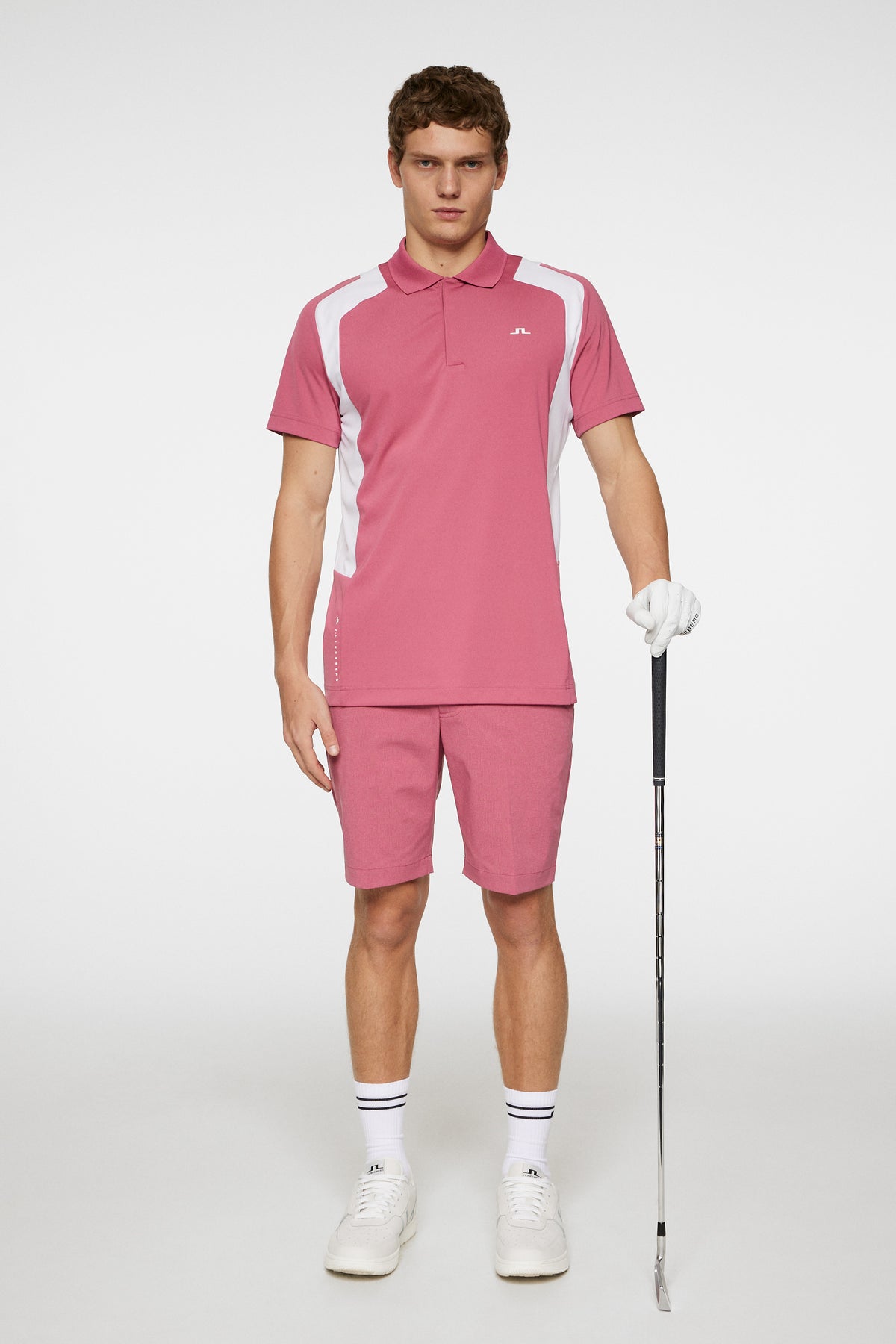 Legacy Polo in Rose Wine by J.Lindeberg