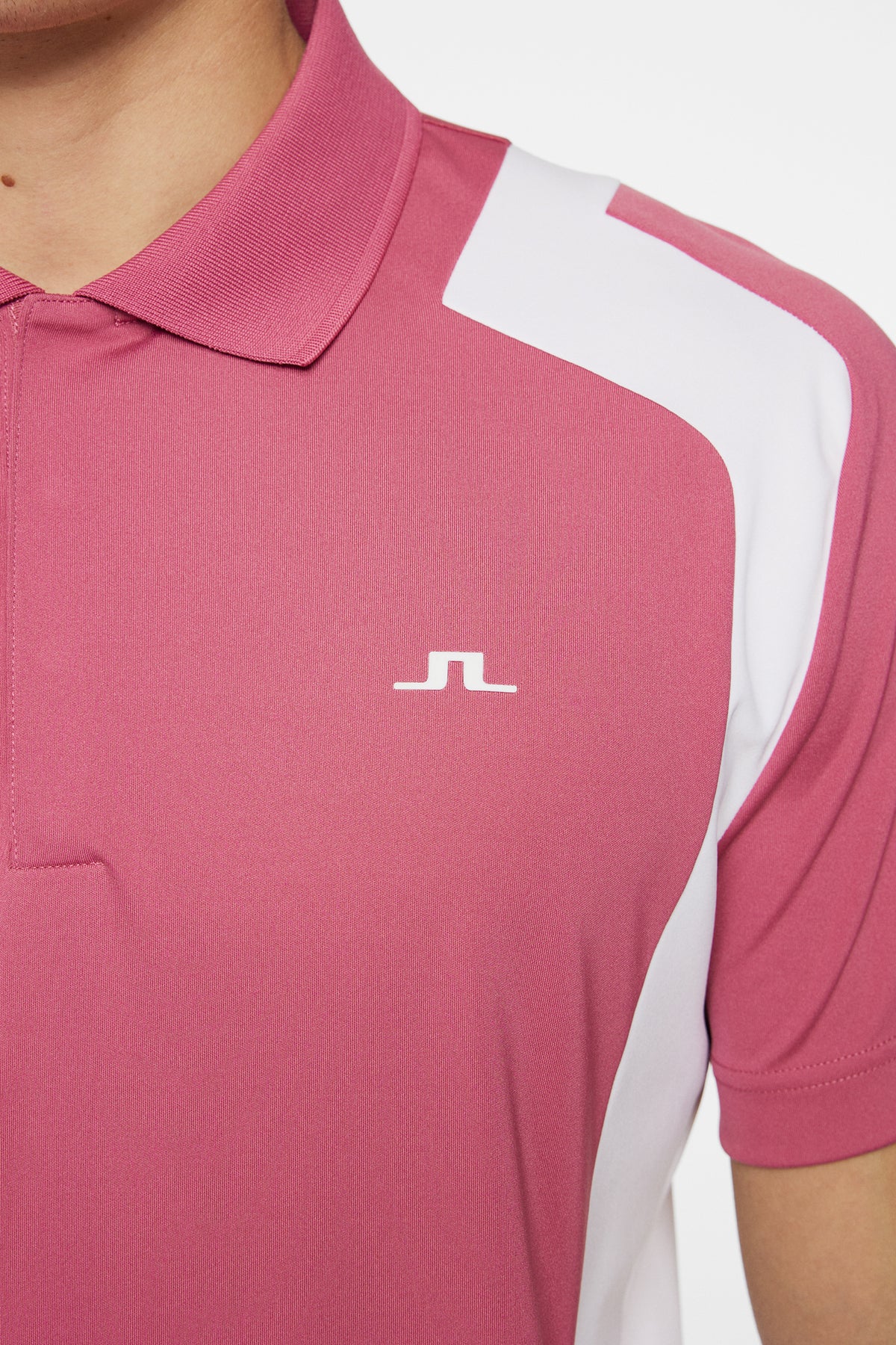 Legacy Polo in Rose Wine by J.Lindeberg