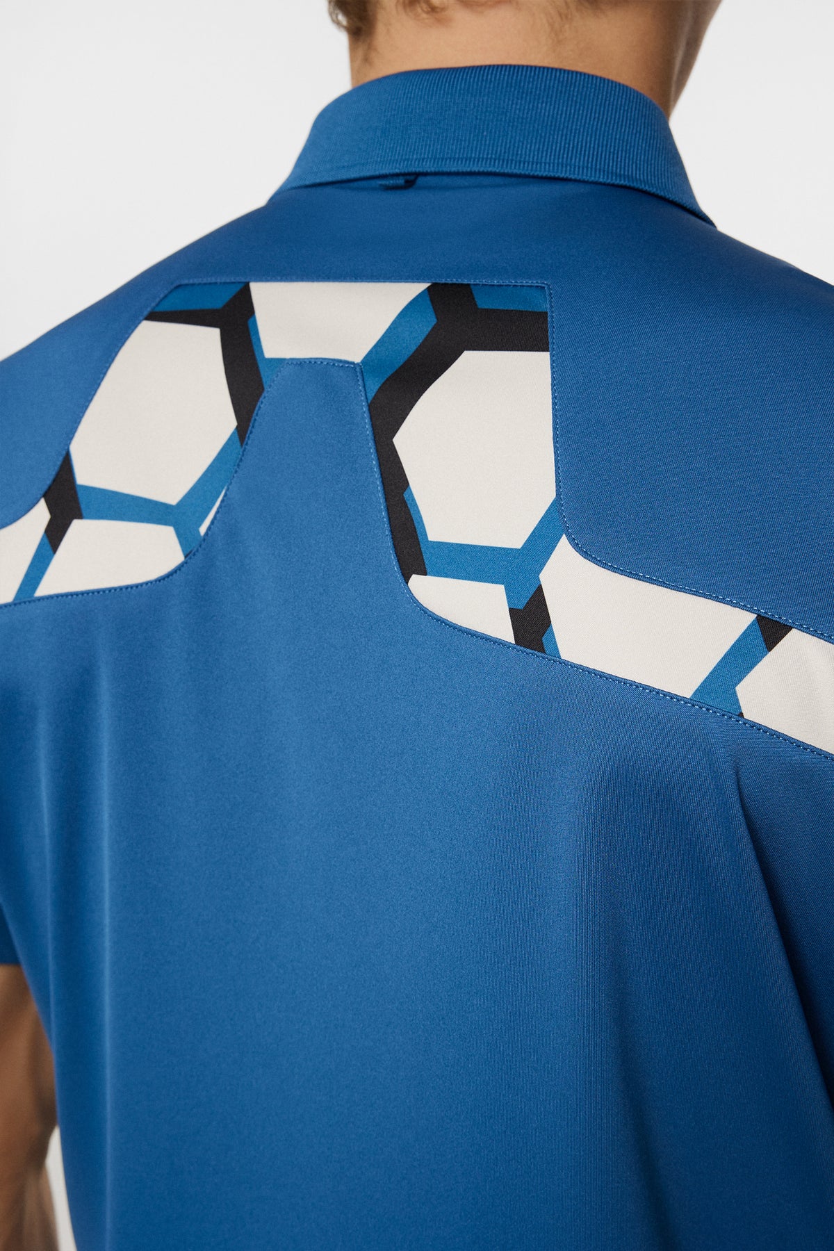 KV Tour Golf Polo in Dark Blue by J.Lindeberg
