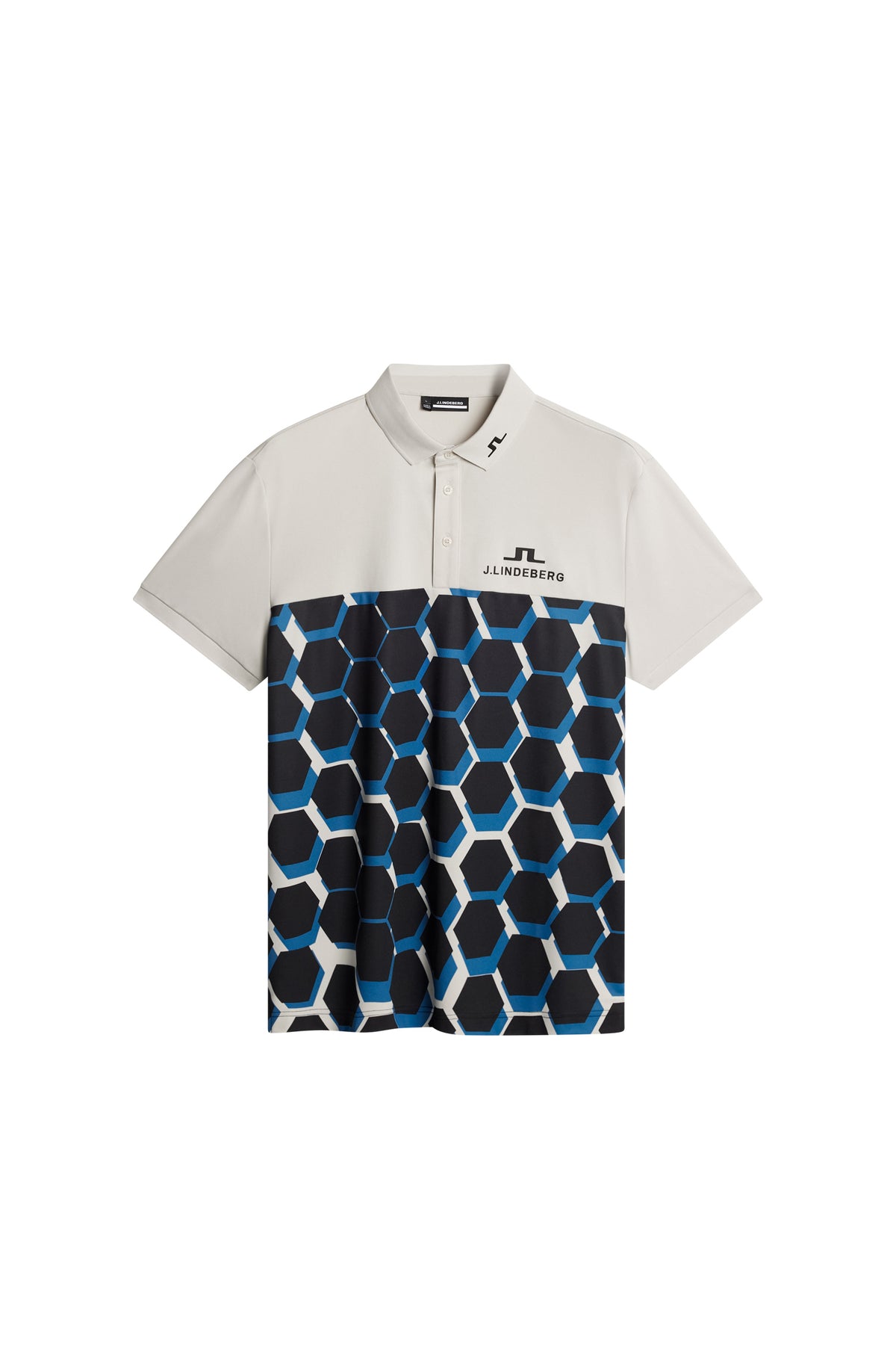 Jeffrey Tour Polo in Causeway Blue by J.Lindeberg
