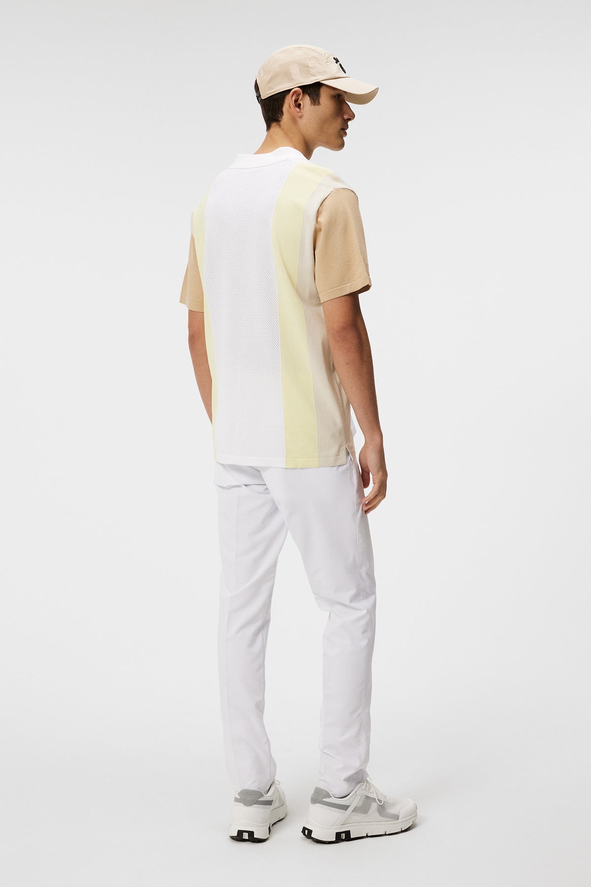 Learco Knitted Shirt in Safari Beige by J.Lindeberg