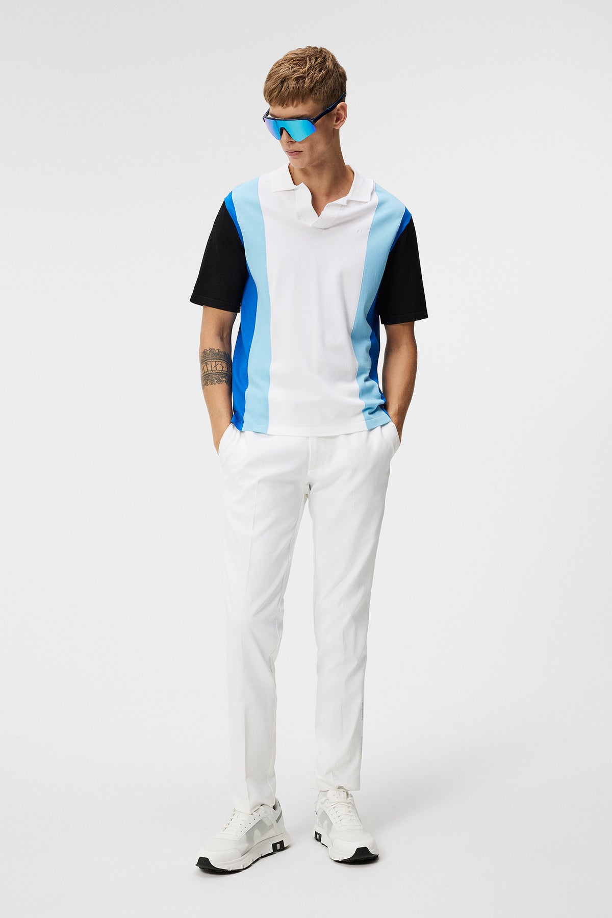Learco Knitted Shirt in Black by J.Lindeberg