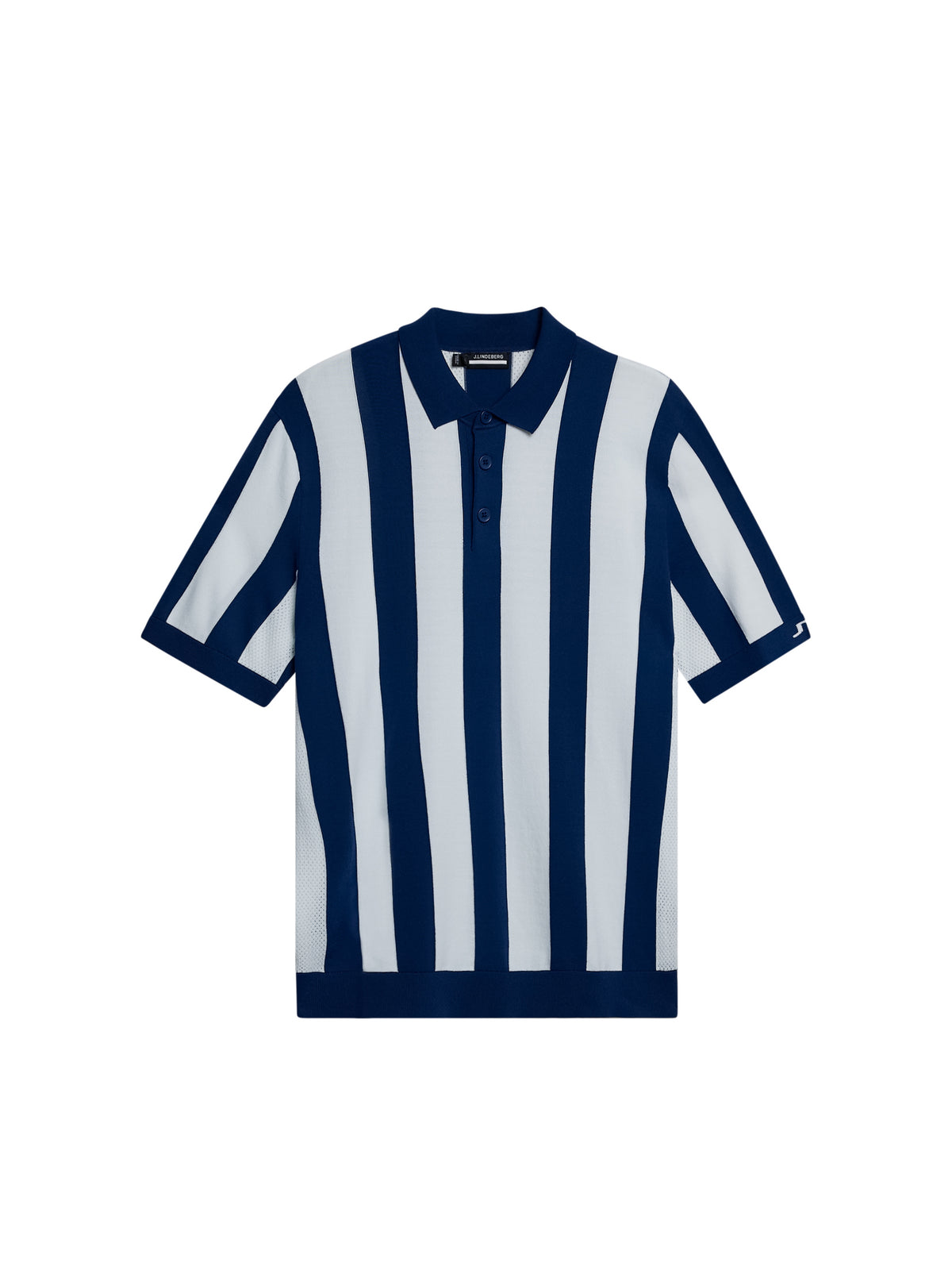 Maseo Knitted Shirt in Estate Blue by J.Lindeberg