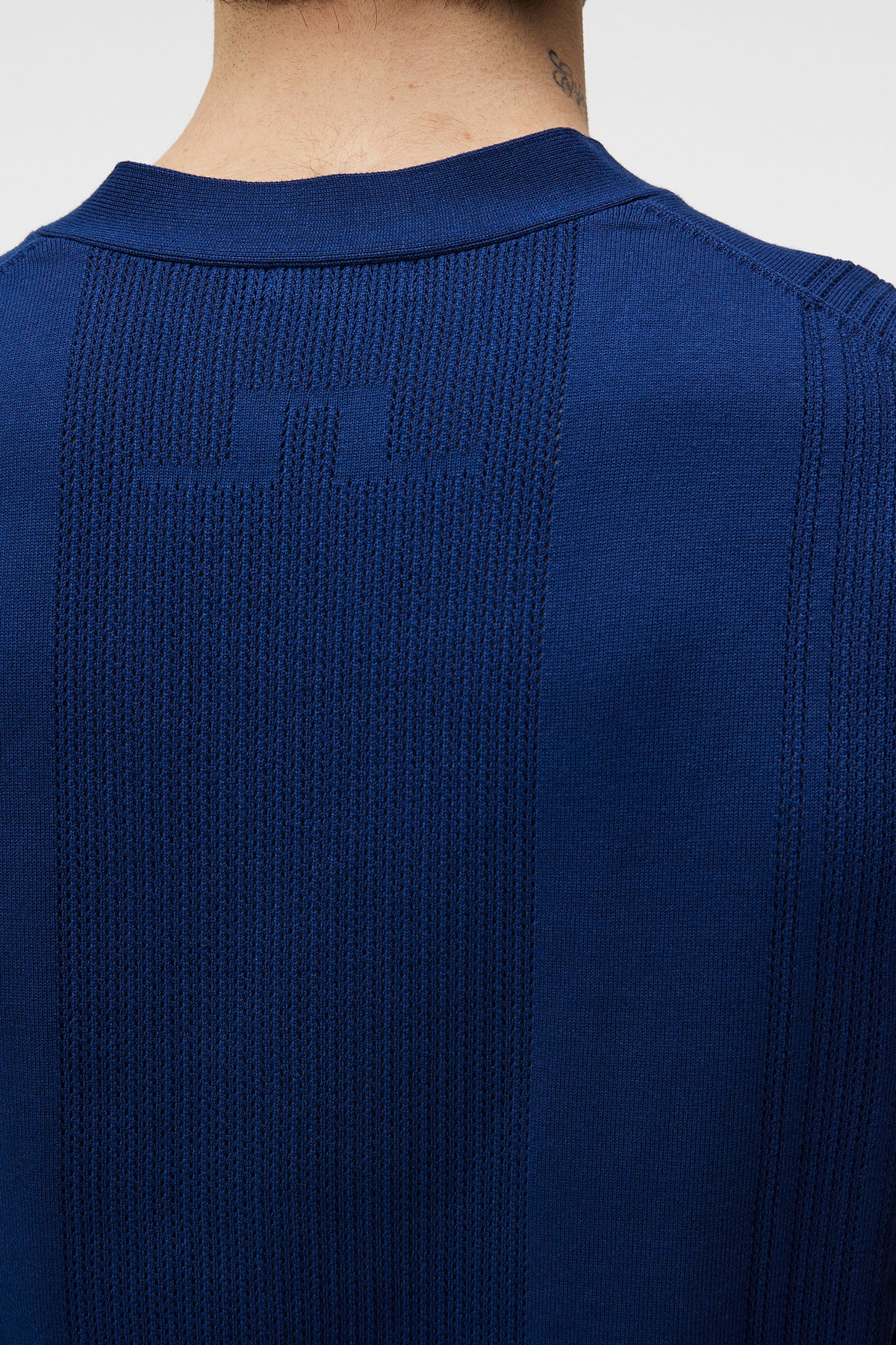 Markus Knitted Vest in Estate Blue by J.Lindeberg