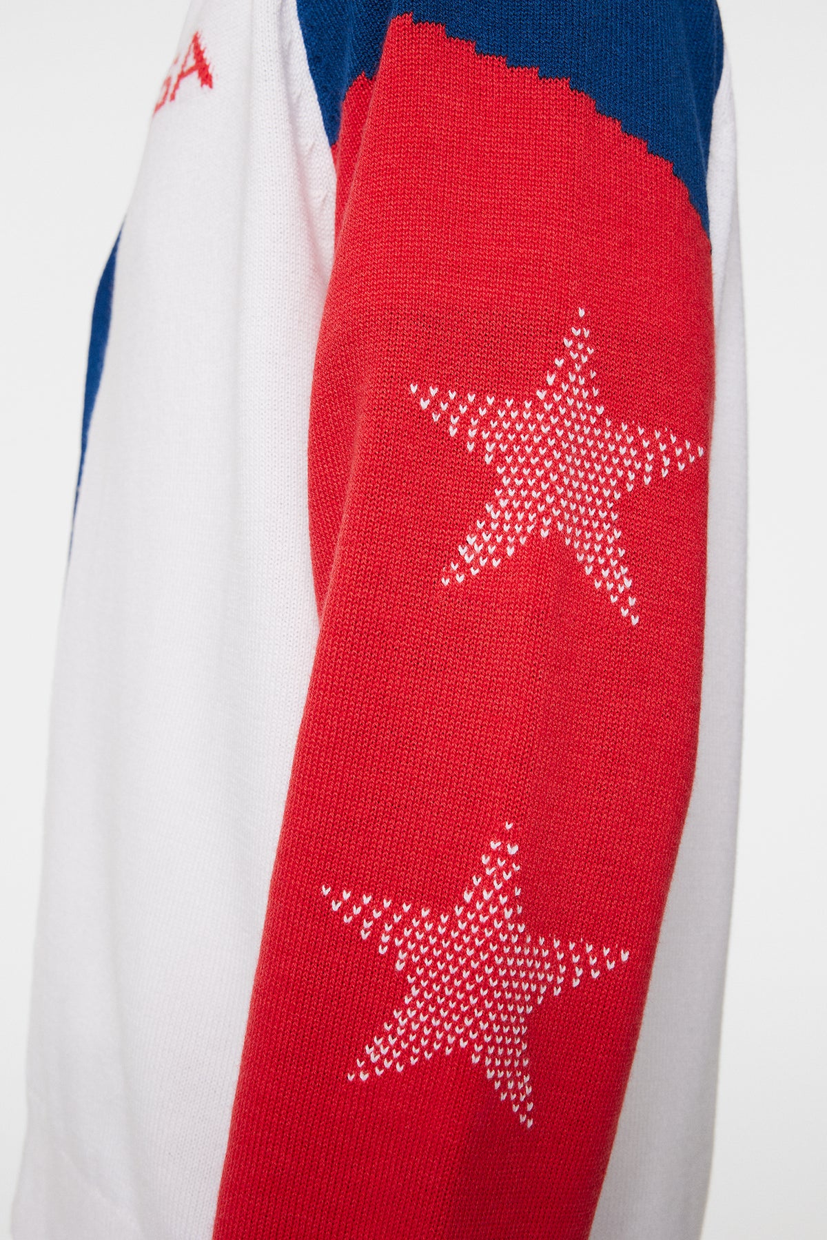 Claude Cardigan in White by J.Lindeberg