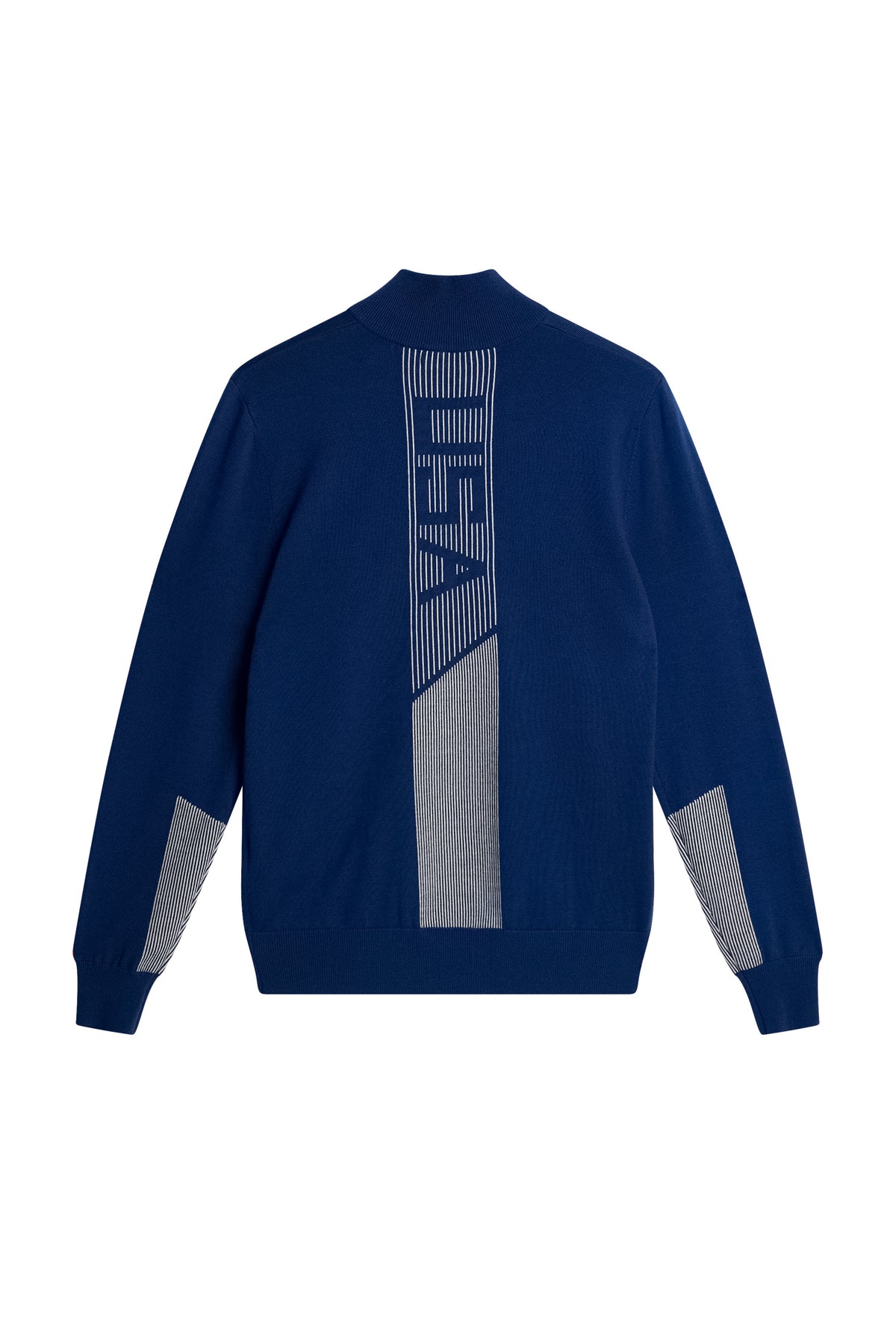 Nathaniel Half Zip Sweater in Estate Blue by J.Lindeberg