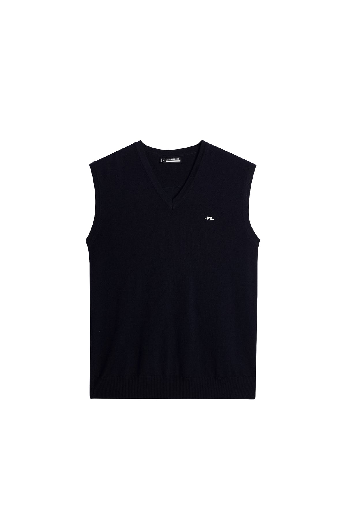Liam Knitted Vest in JL Navy by J.Lindeberg