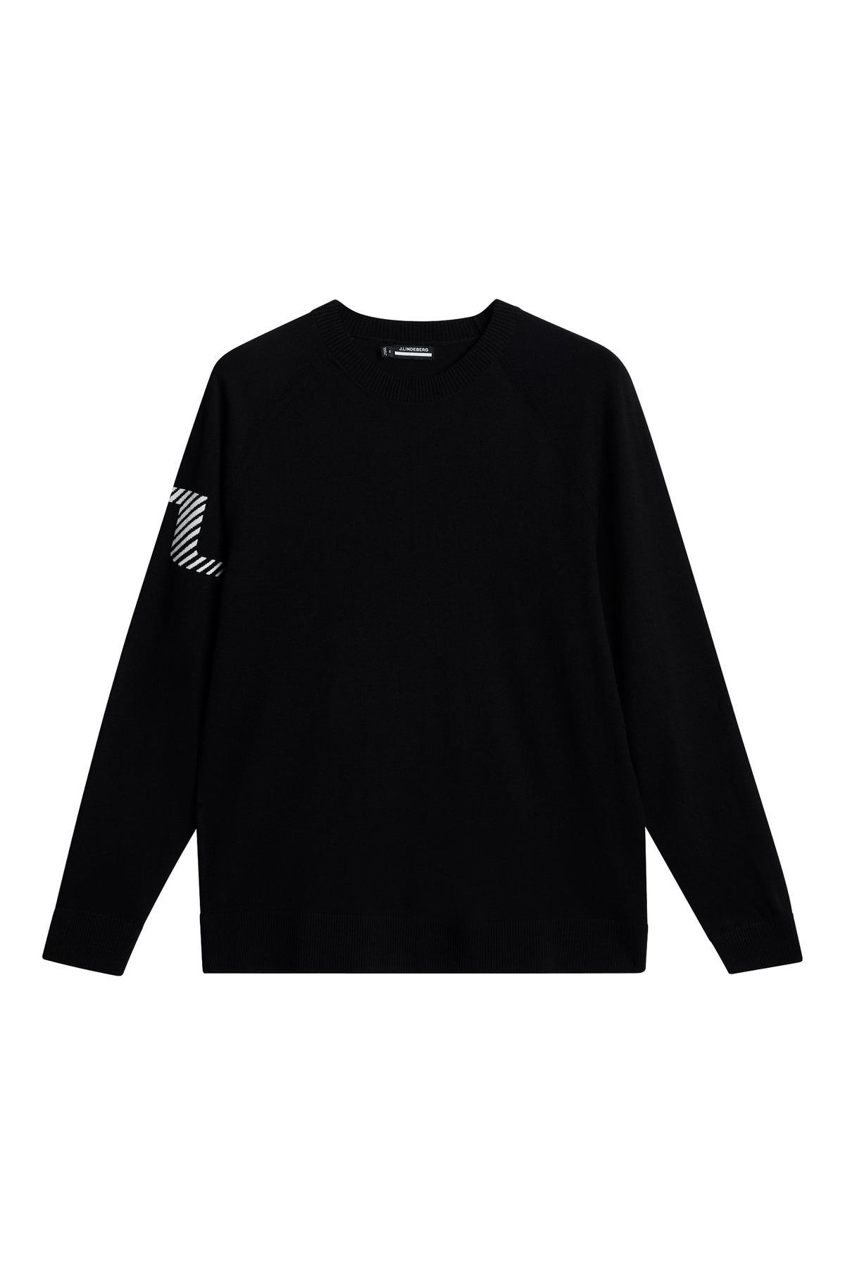 Heath Knitted Sweater in Black by J.Lindeberg