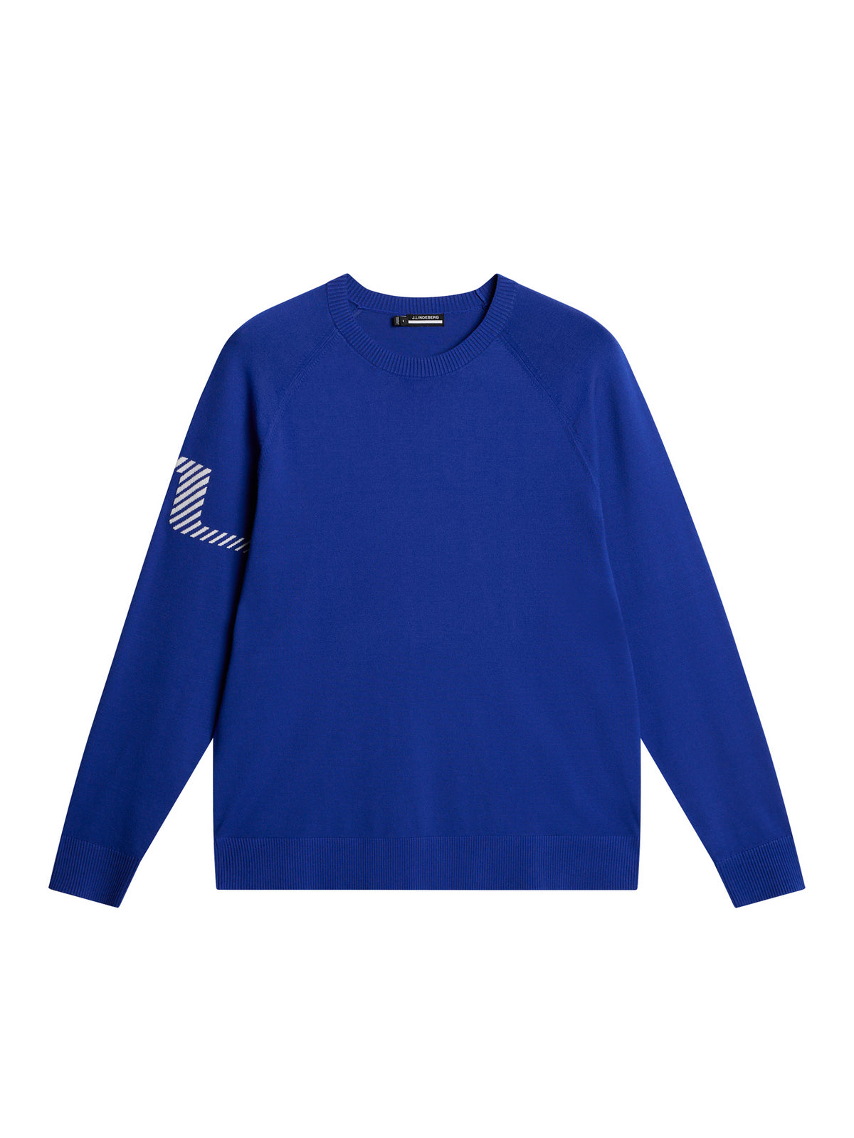 Heath Knitted Sweater in Clematis Blue by J.Lindeberg
