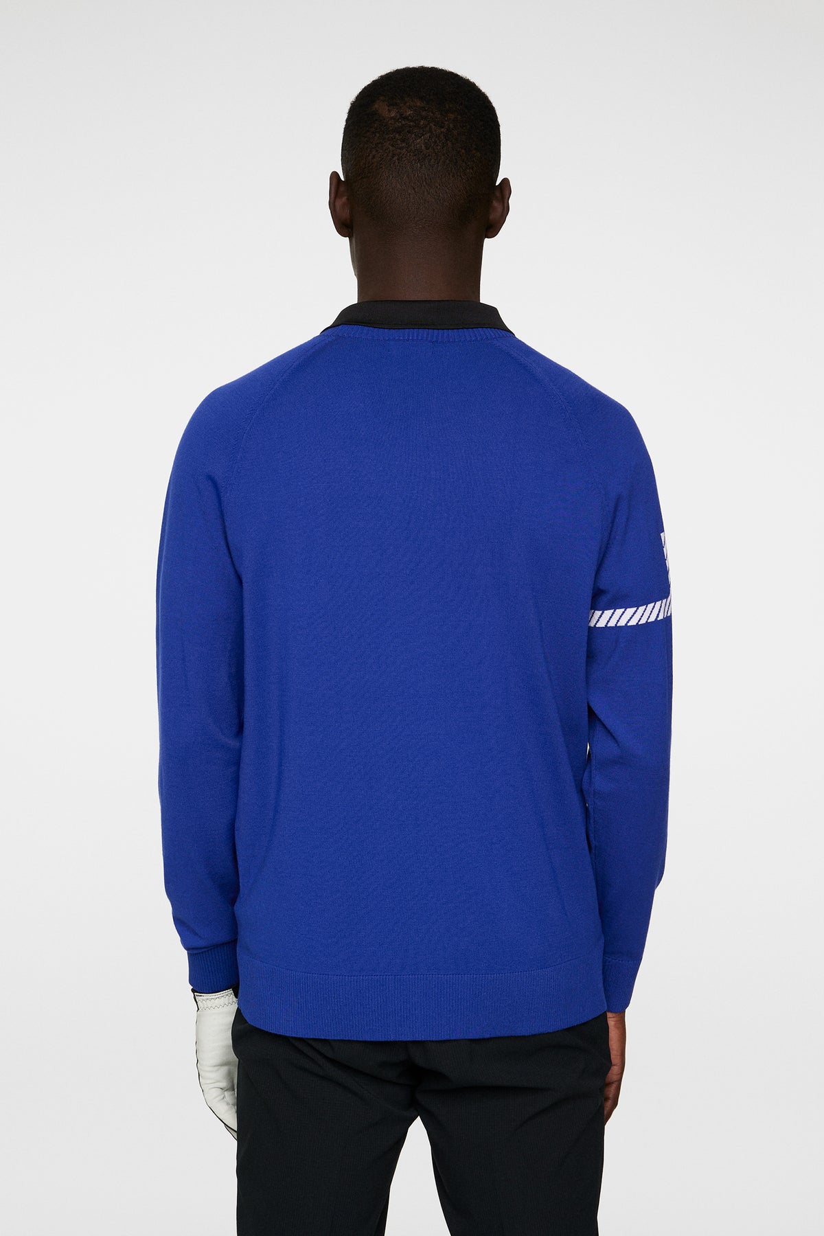 Heath Knitted Sweater in Clematis Blue by J.Lindeberg