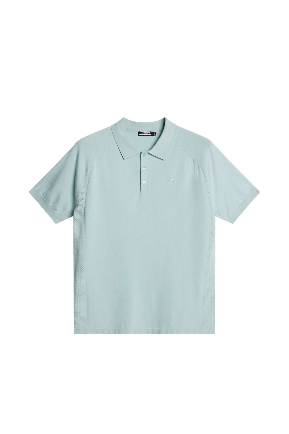 Martines Knitted Polo Shirt in Winter Sky by J.Lindeberg