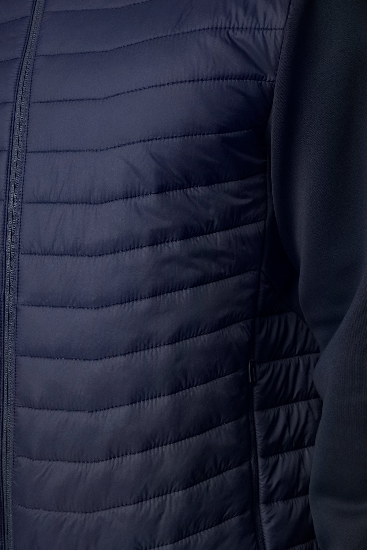 Holden Quilt Hybrid Hood in JL Navy by J.Lindeberg