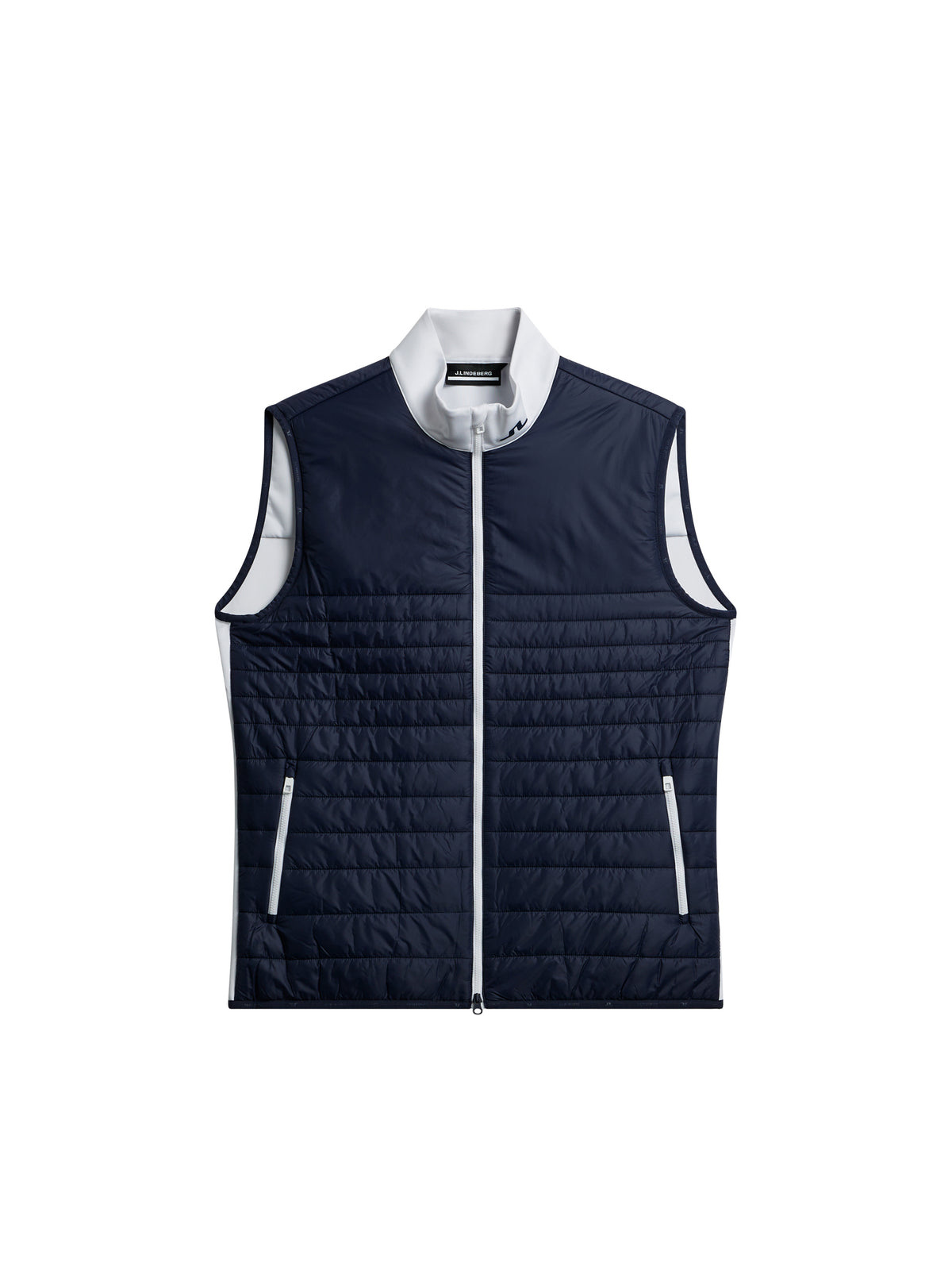 Martino Quilt Hybrid Vest in JL Navy by J.Lindeberg
