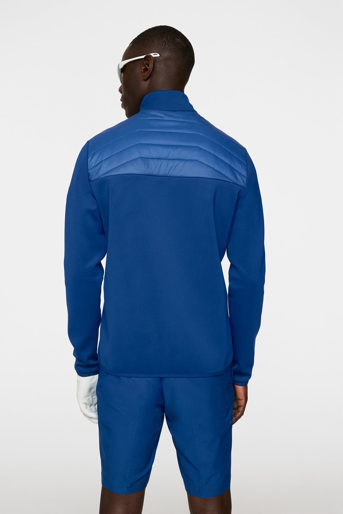 Maurice Hybrid Jacket in Estate Blue by J.Lindeberg