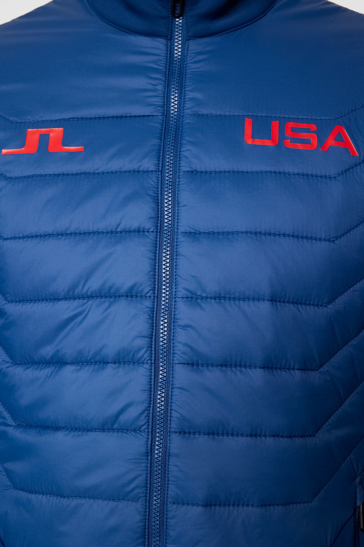 Maurice Hybrid Jacket in Estate Blue by J.Lindeberg