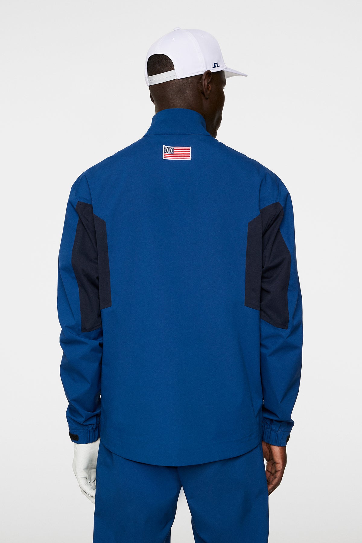 Mathieu Waterproof Jacket in Estate Blue by J.Lindeberg
