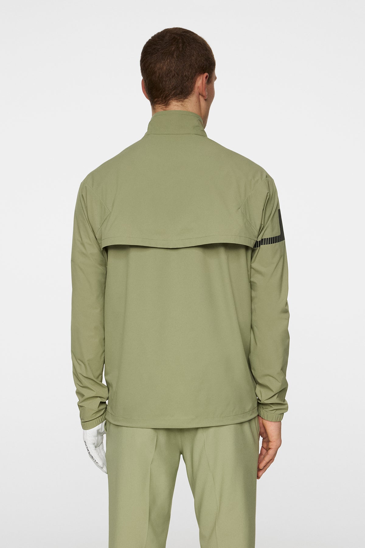 Heath Wind Jacket in Oil Green by J.Lindeberg