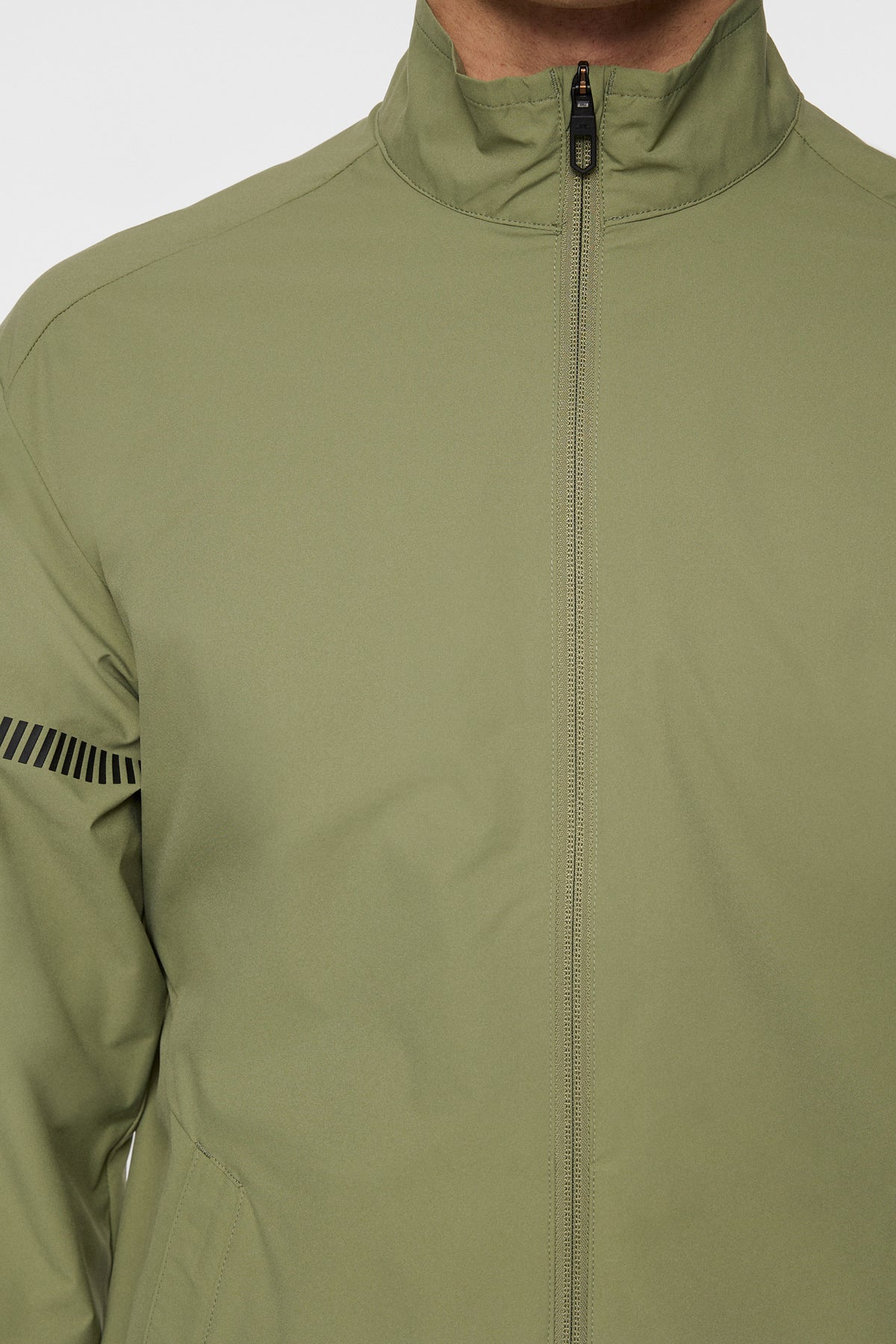 Heath Wind Jacket in Oil Green by J.Lindeberg
