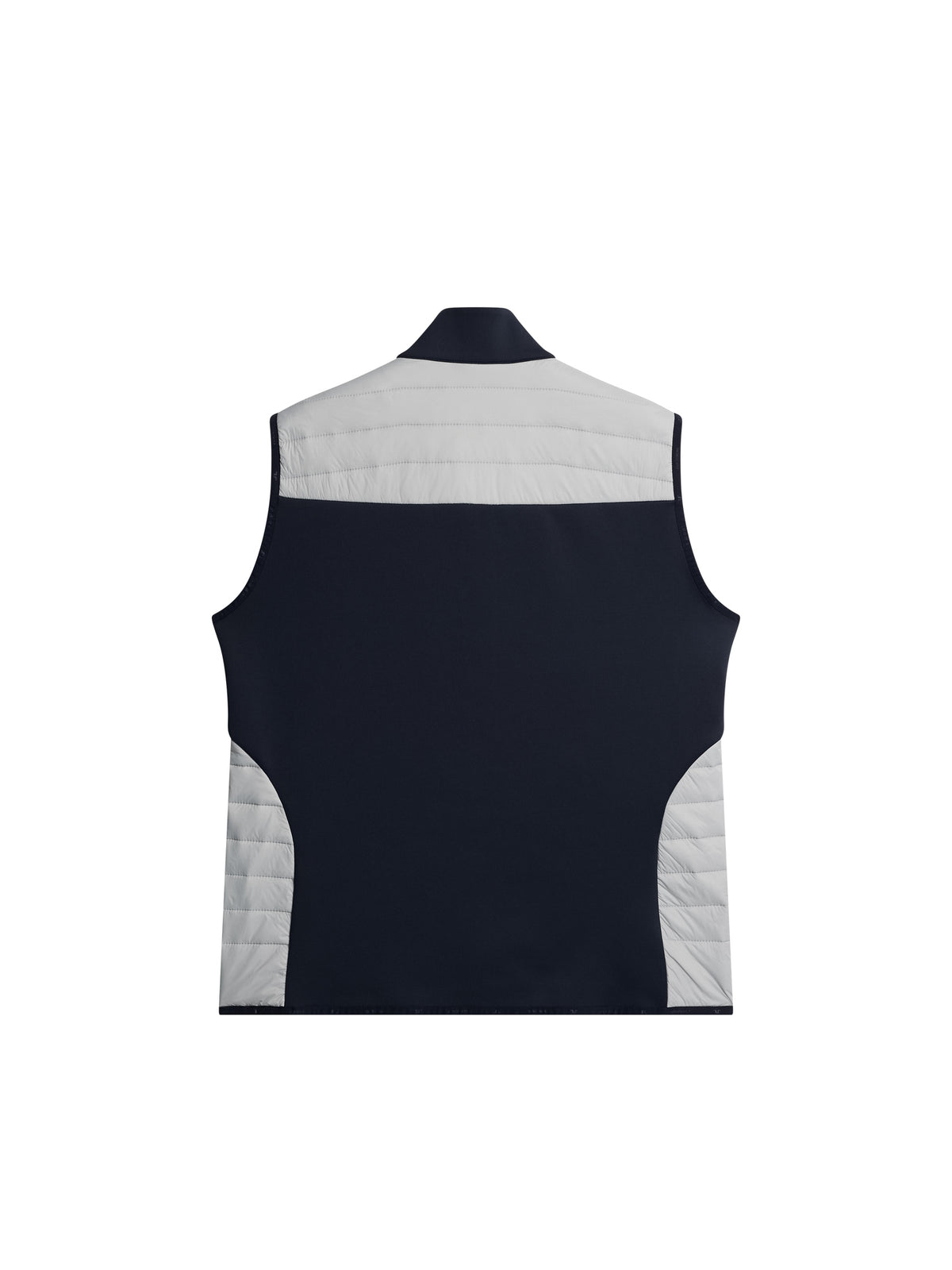 Holden Quilt Hybrid Vest in High Rise by J.Lindeberg