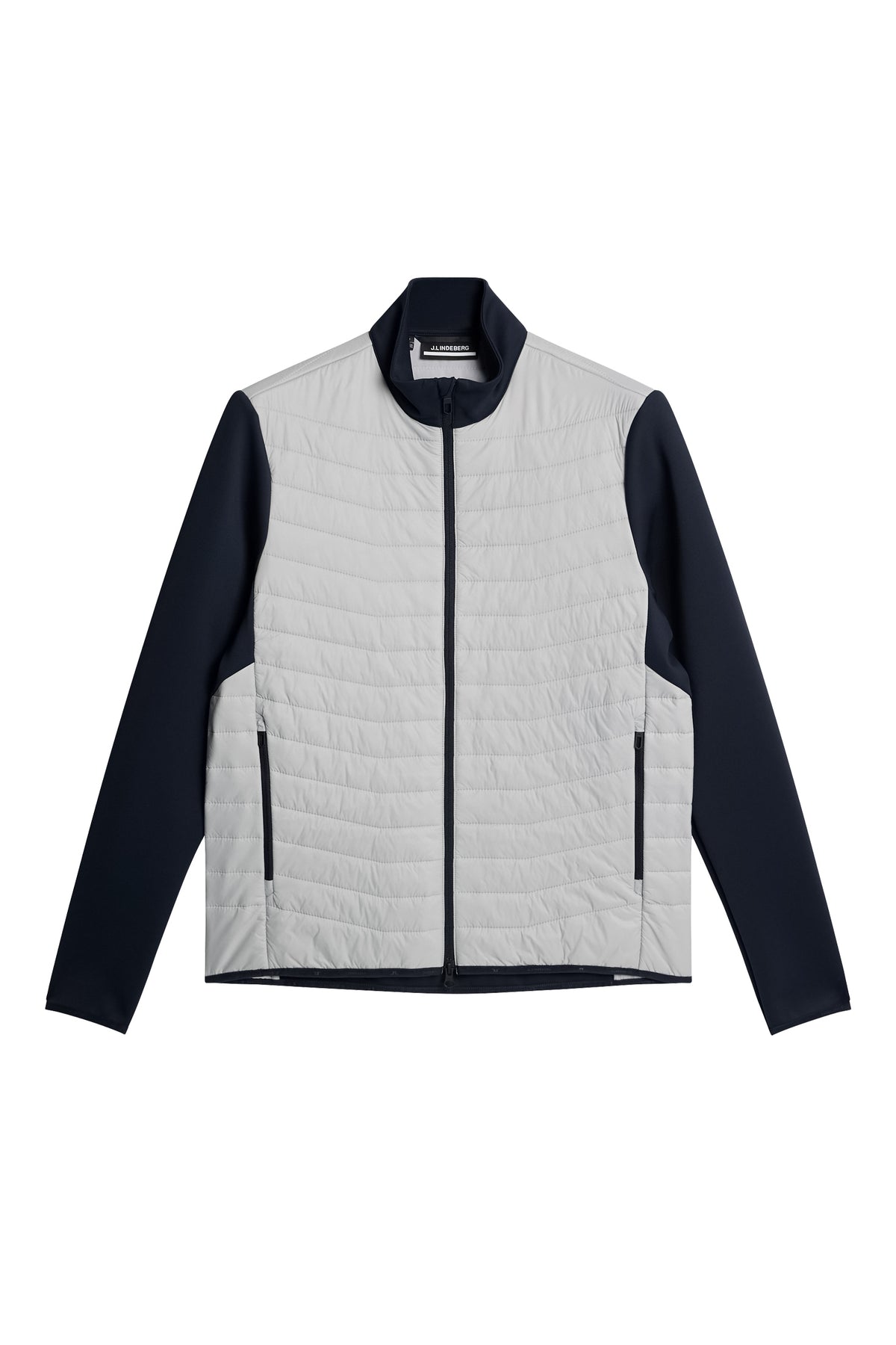 Holden Quilt Hybrid Jacket in High Rise by J.Lindeberg