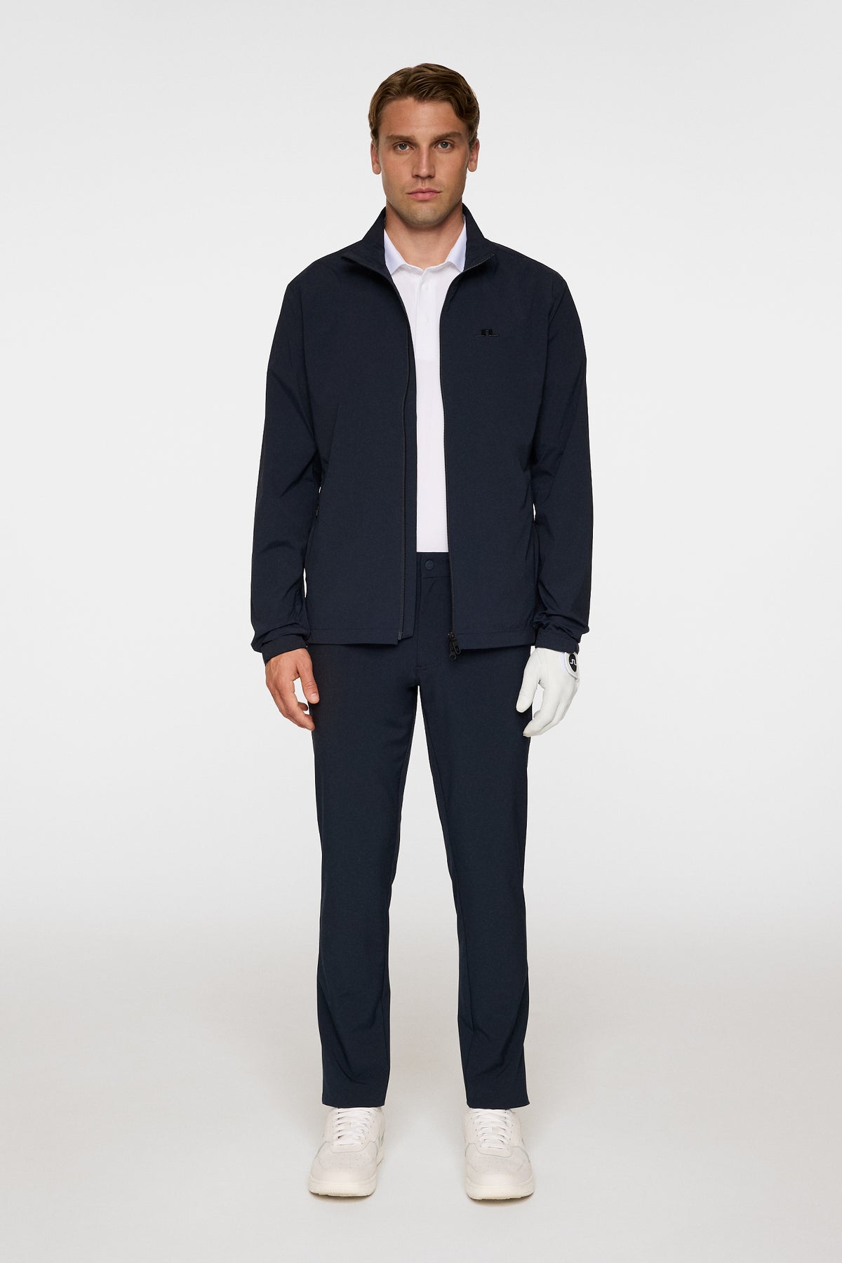 Ash Light Packable Jacket in JL Navy by J.Lindeberg