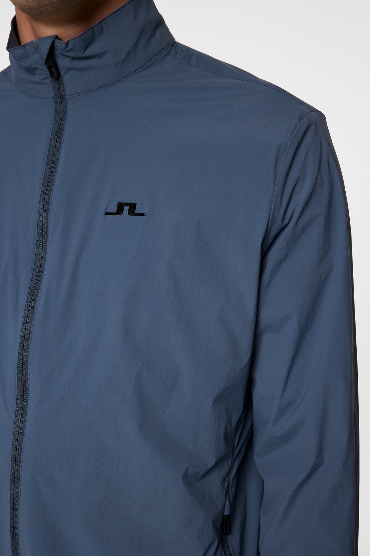 Ash Light Packable Jacket in Vintage Indigo by J.Lindeberg