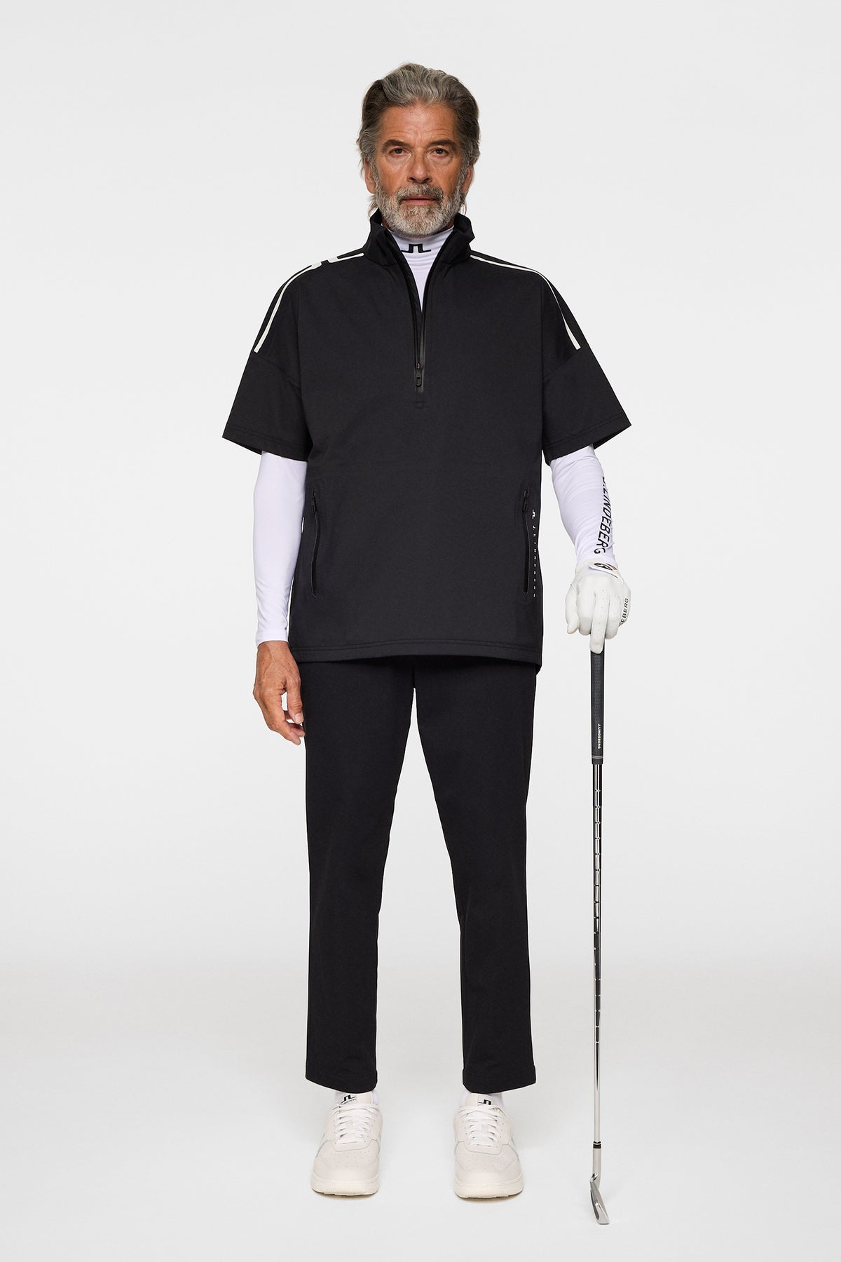 Shay Rain Shirt in Black by J.Lindeberg