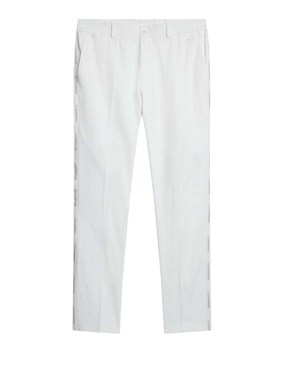 Stuart Stripe Pant in White by J.Lindeberg