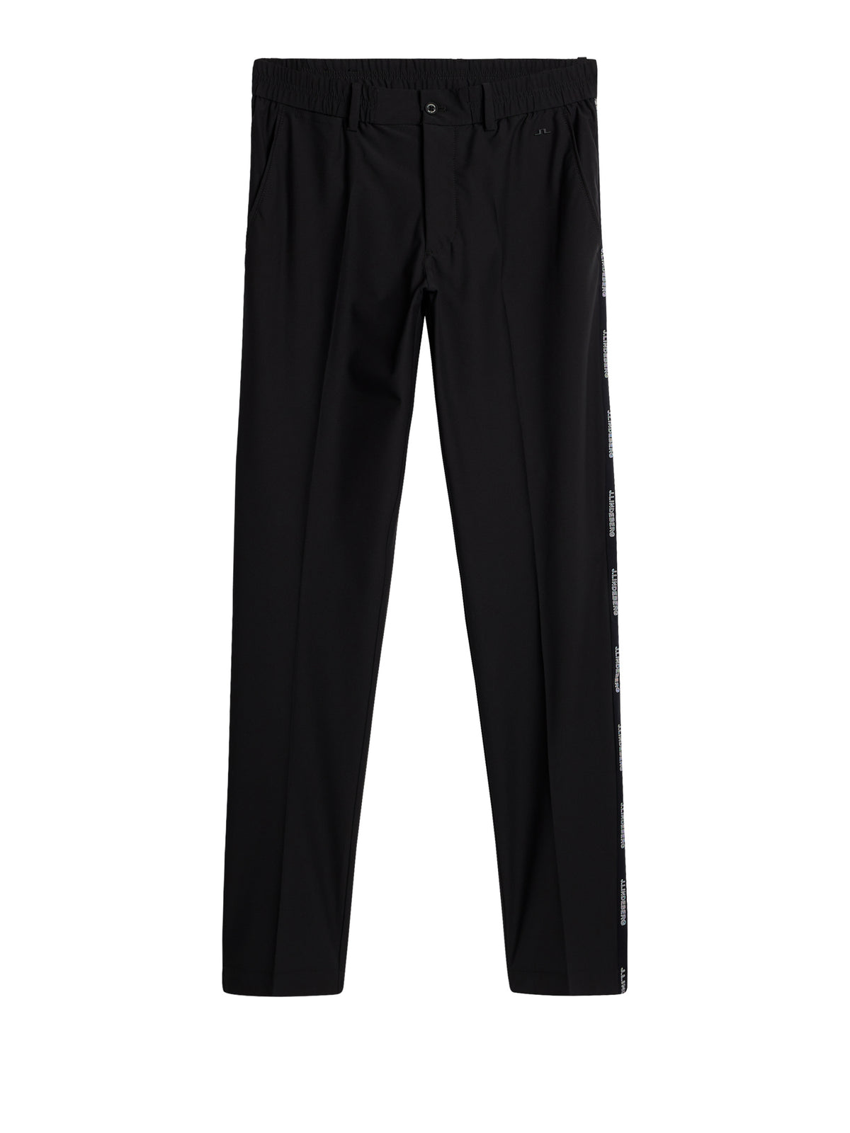 Stuart Stripe Pant in Black by J.Lindeberg