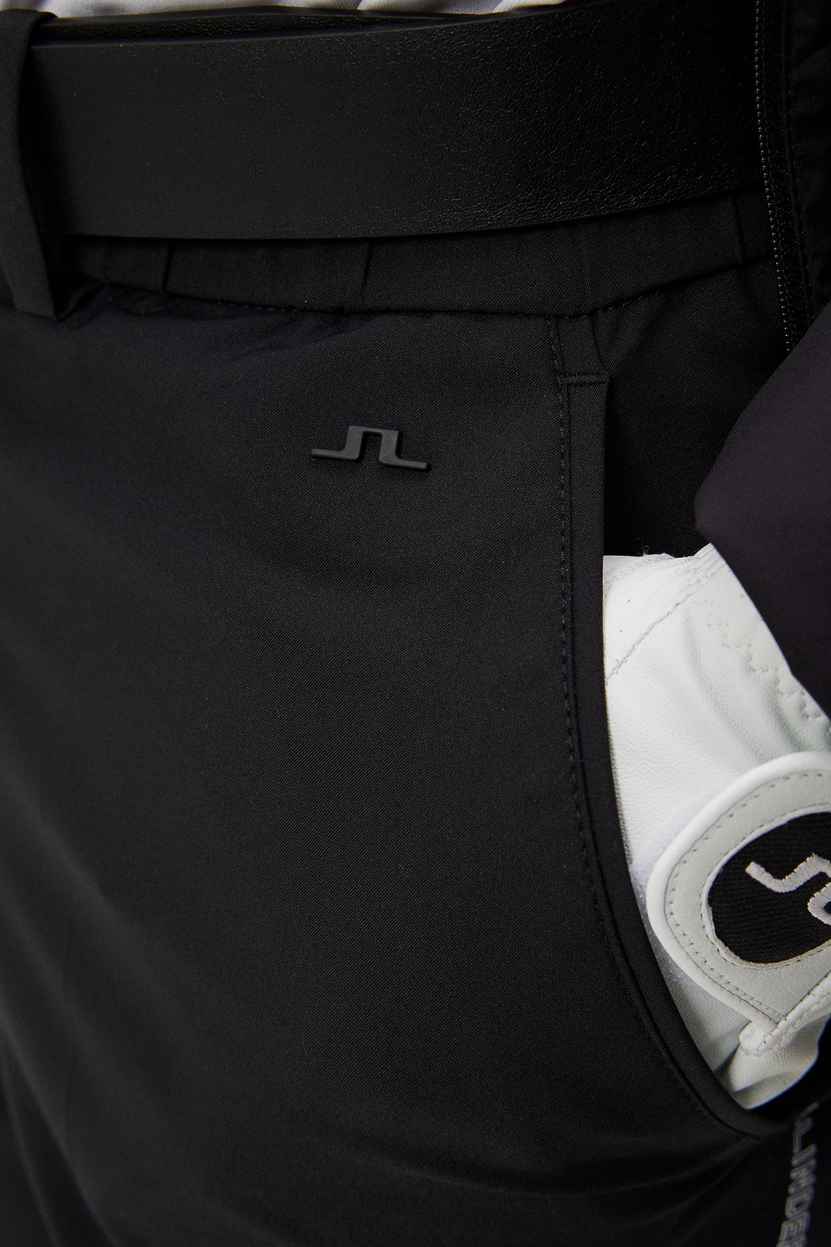 Stuart Stripe Pant in Black by J.Lindeberg