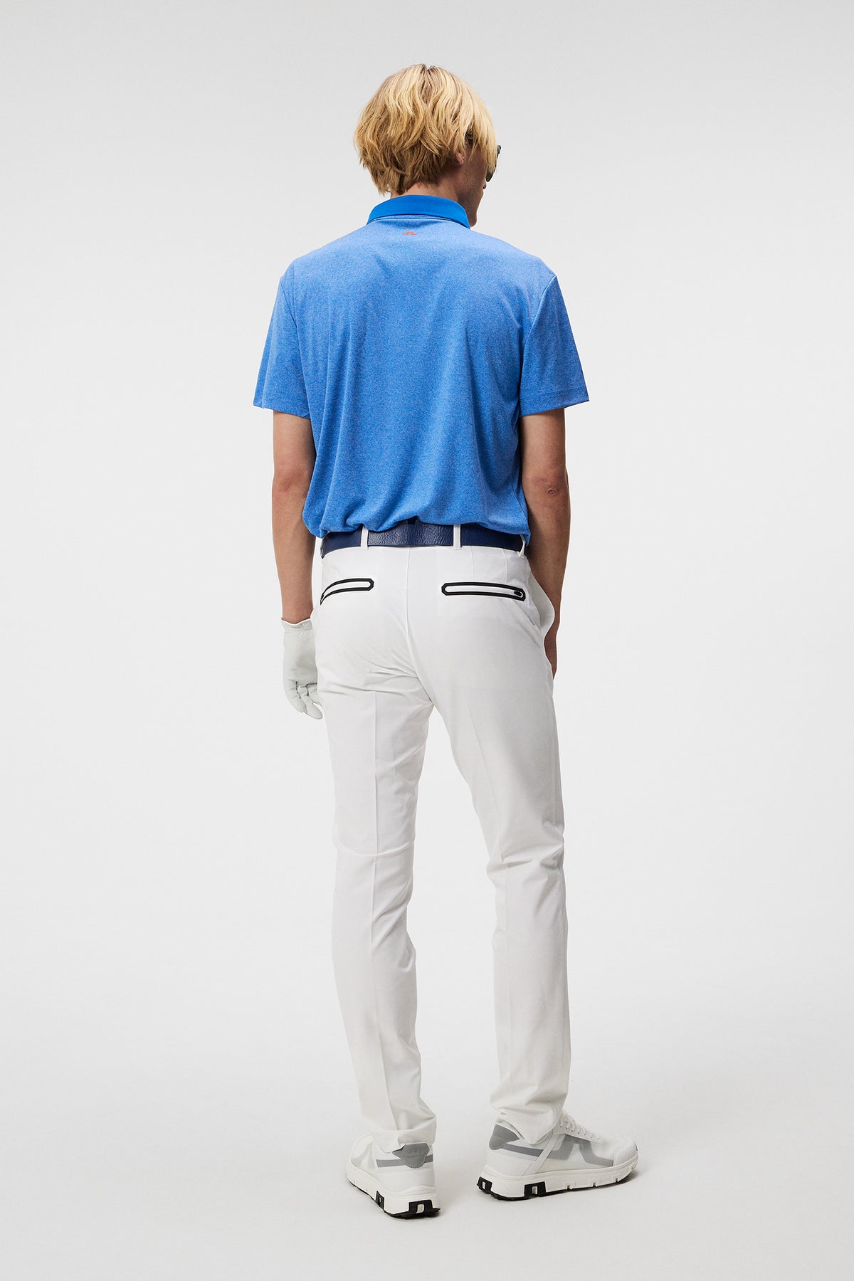 Sands Jacquard Pant in Geo Jacquard White by J.Lindeberg
