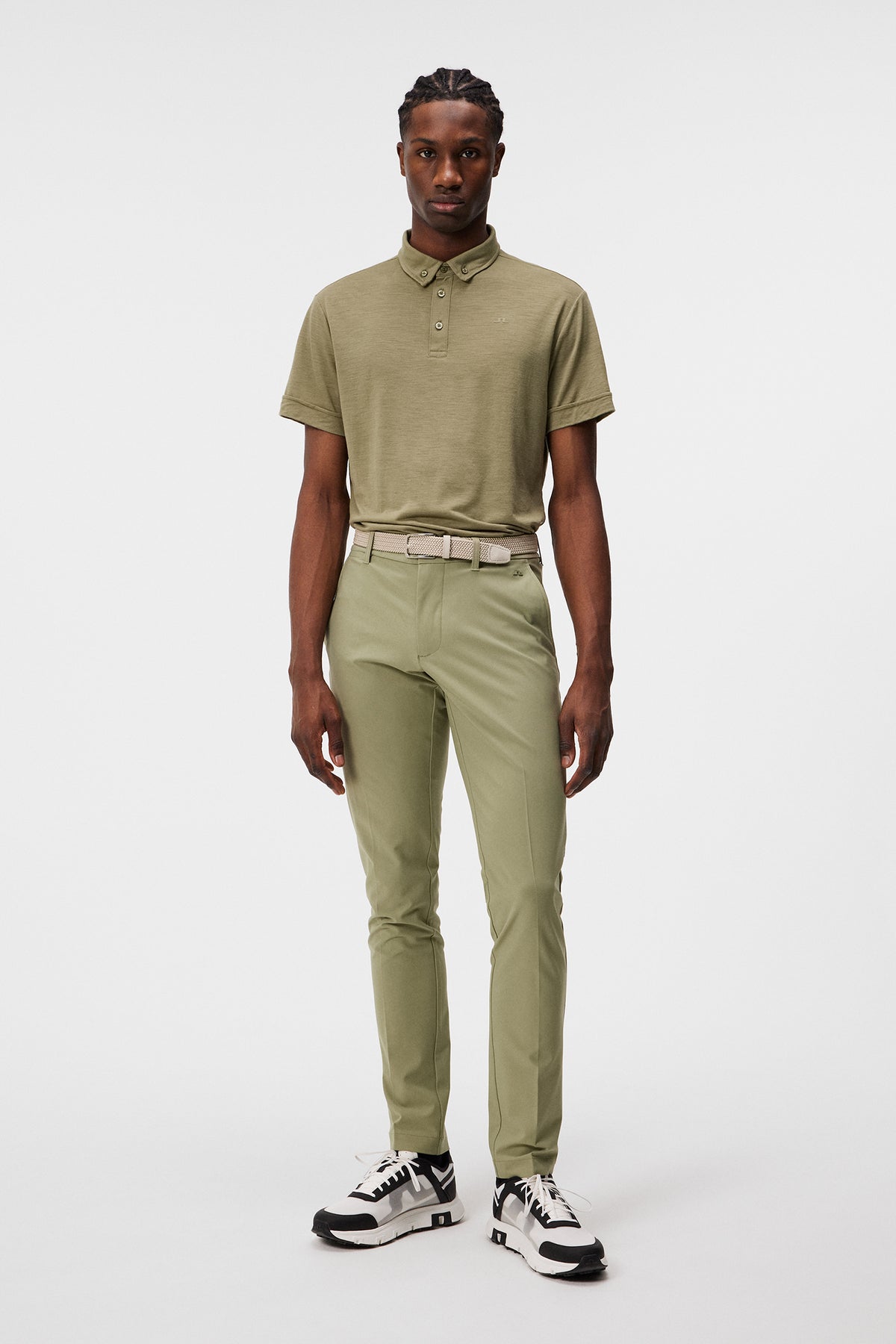 Ellott Pant in Oil Green by J.Lindeberg