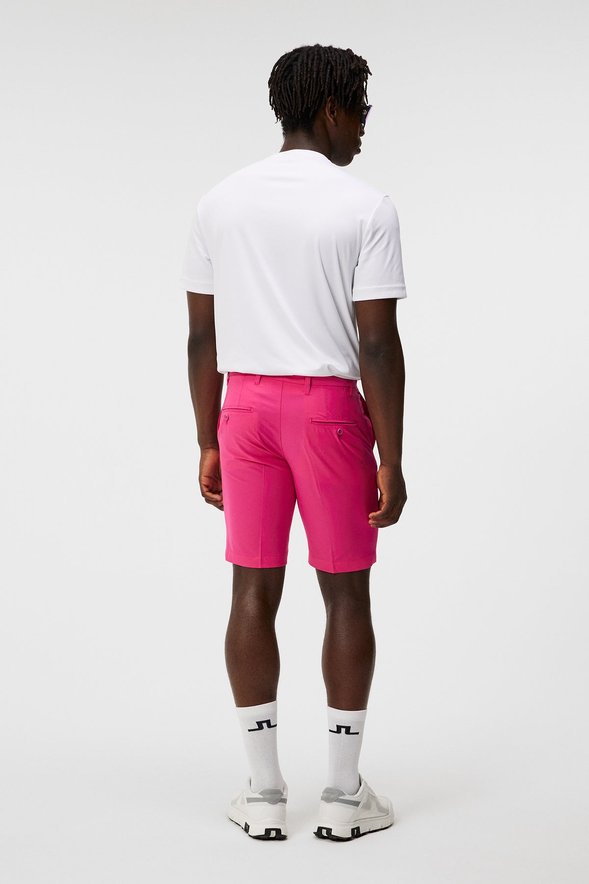 Eloy Shorts in Fuchsia Purple by J.Lindeberg