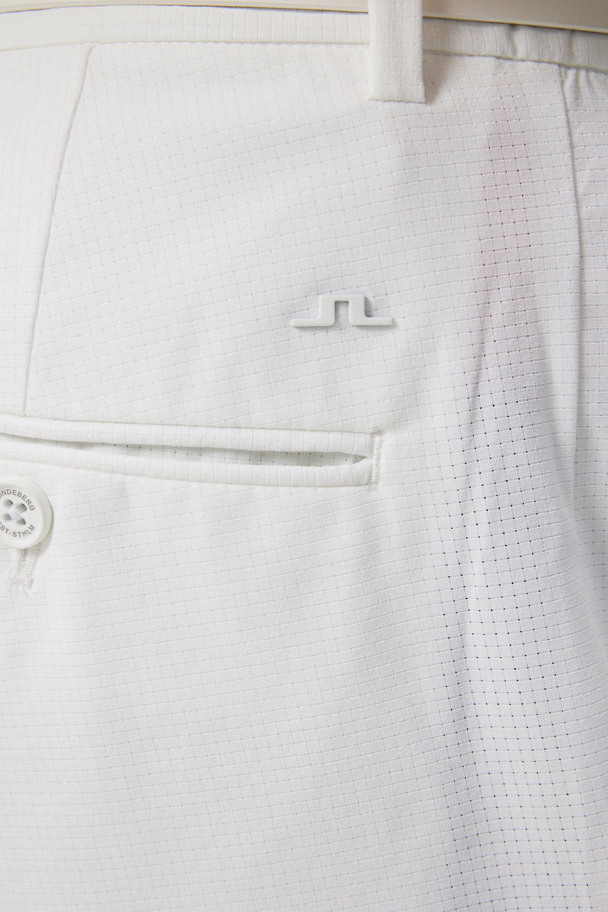 Vent Tight Shorts in White by J.Lindeberg