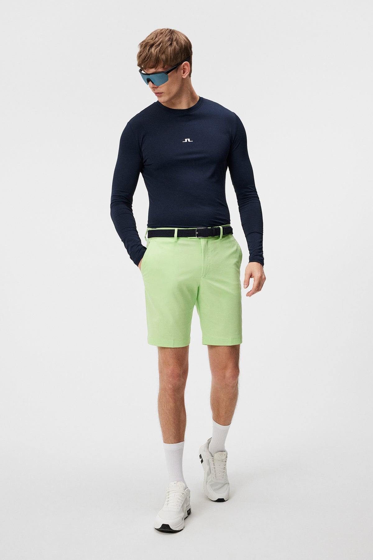 Vent Tight Shorts in Paradise Green by J.Lindeberg