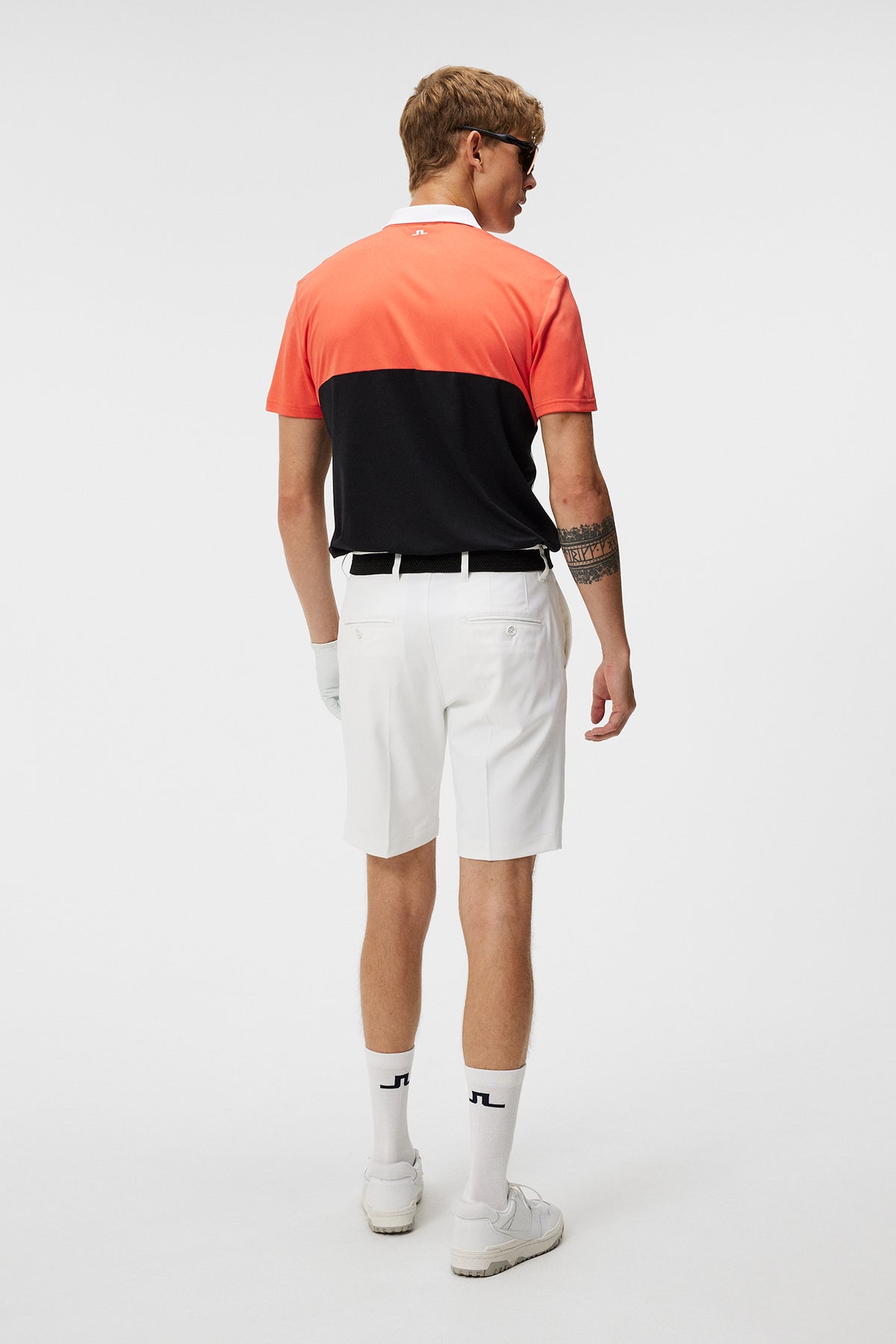 Eloy Shorts in White by J.Lindeberg