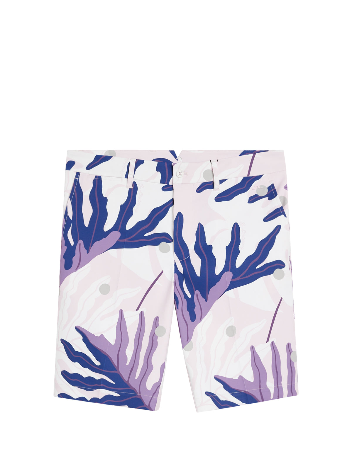 Eloy Print Shorts in Paradise Monstera Pink by J.Lindeberg