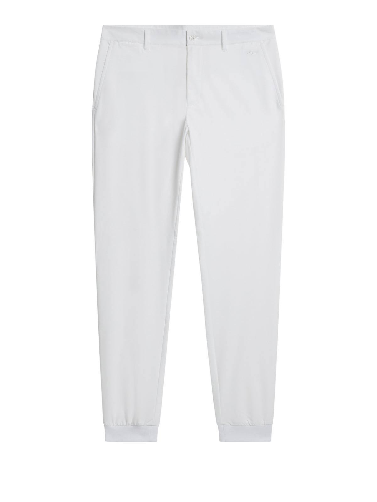 Cuff Jogger Pant in White by J.Lindeberg