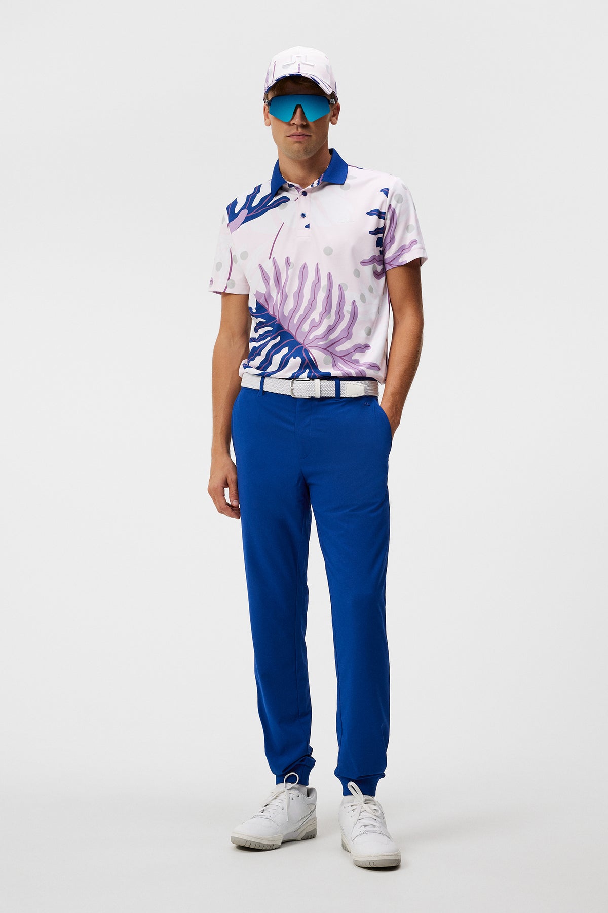 Cuff Jogger Pant in Sodalite Blue by J.Lindeberg