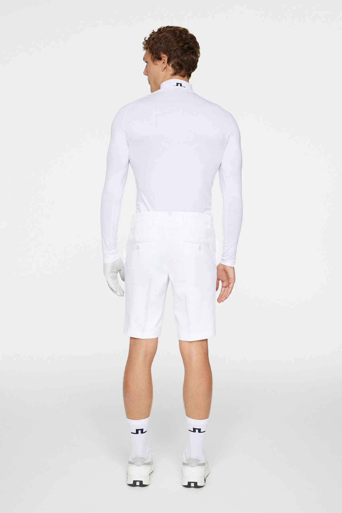 Eloy Shorts in White by J.Lindeberg
