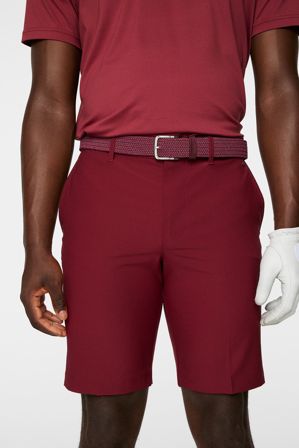 Eloy Shorts in Cabernet by J.Lindeberg