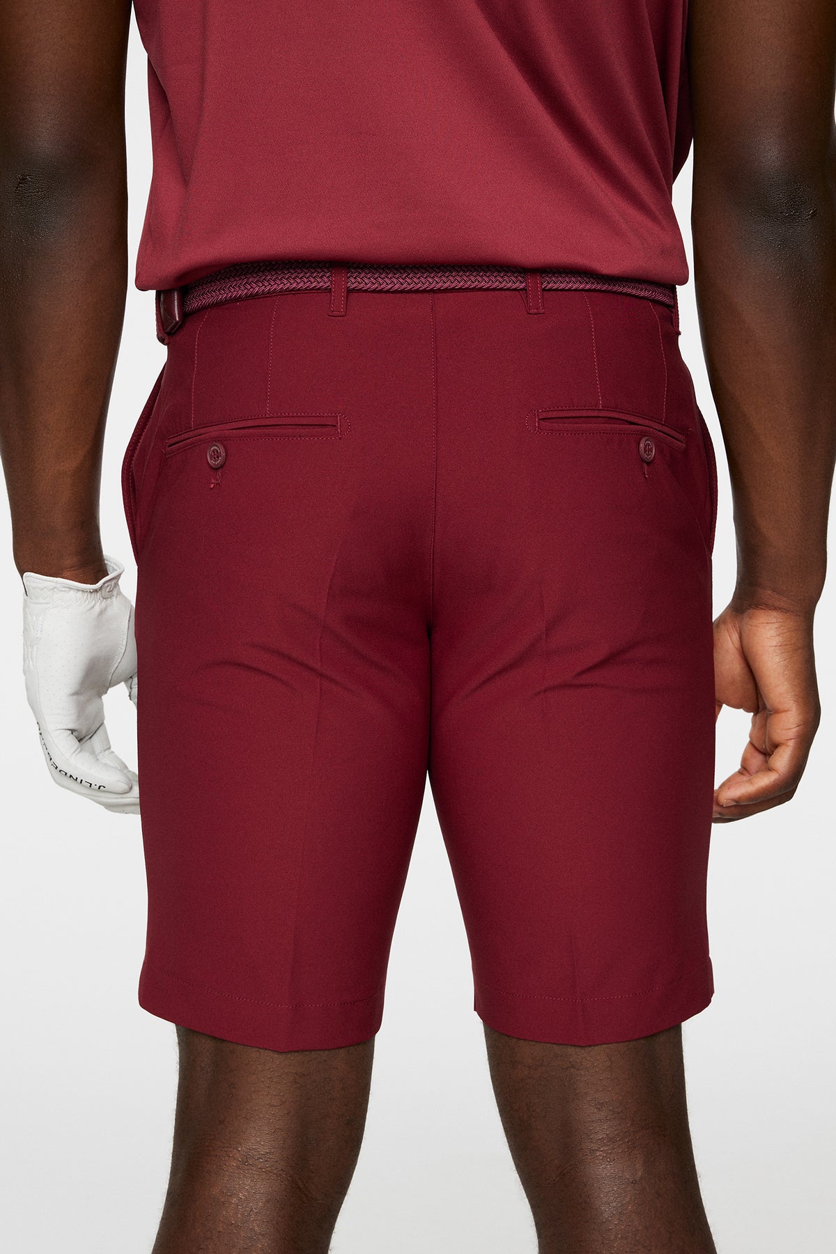 Eloy Shorts in Cabernet by J.Lindeberg