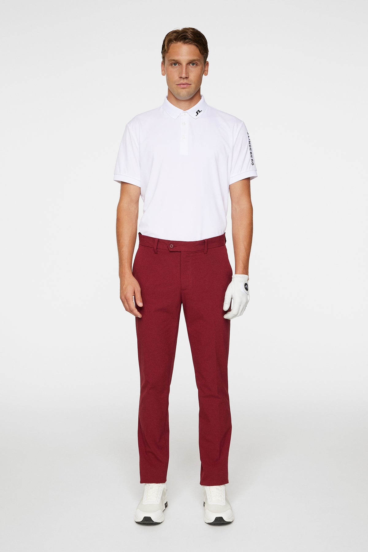 Vent Pant in Cabernet by J.Lindeberg